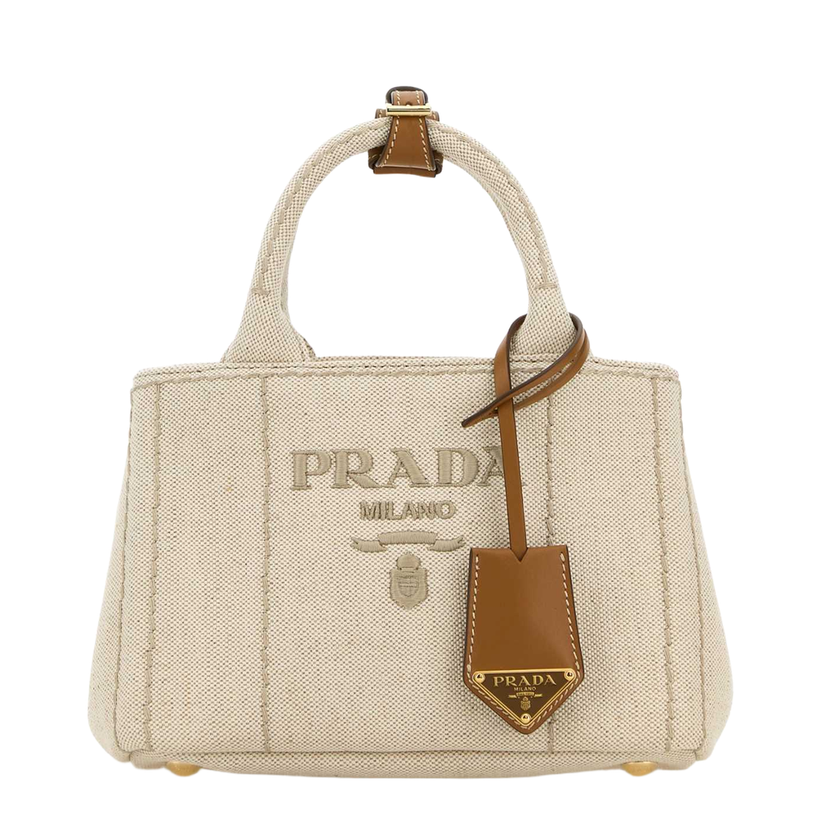 Sand Canvas Shopping Bag