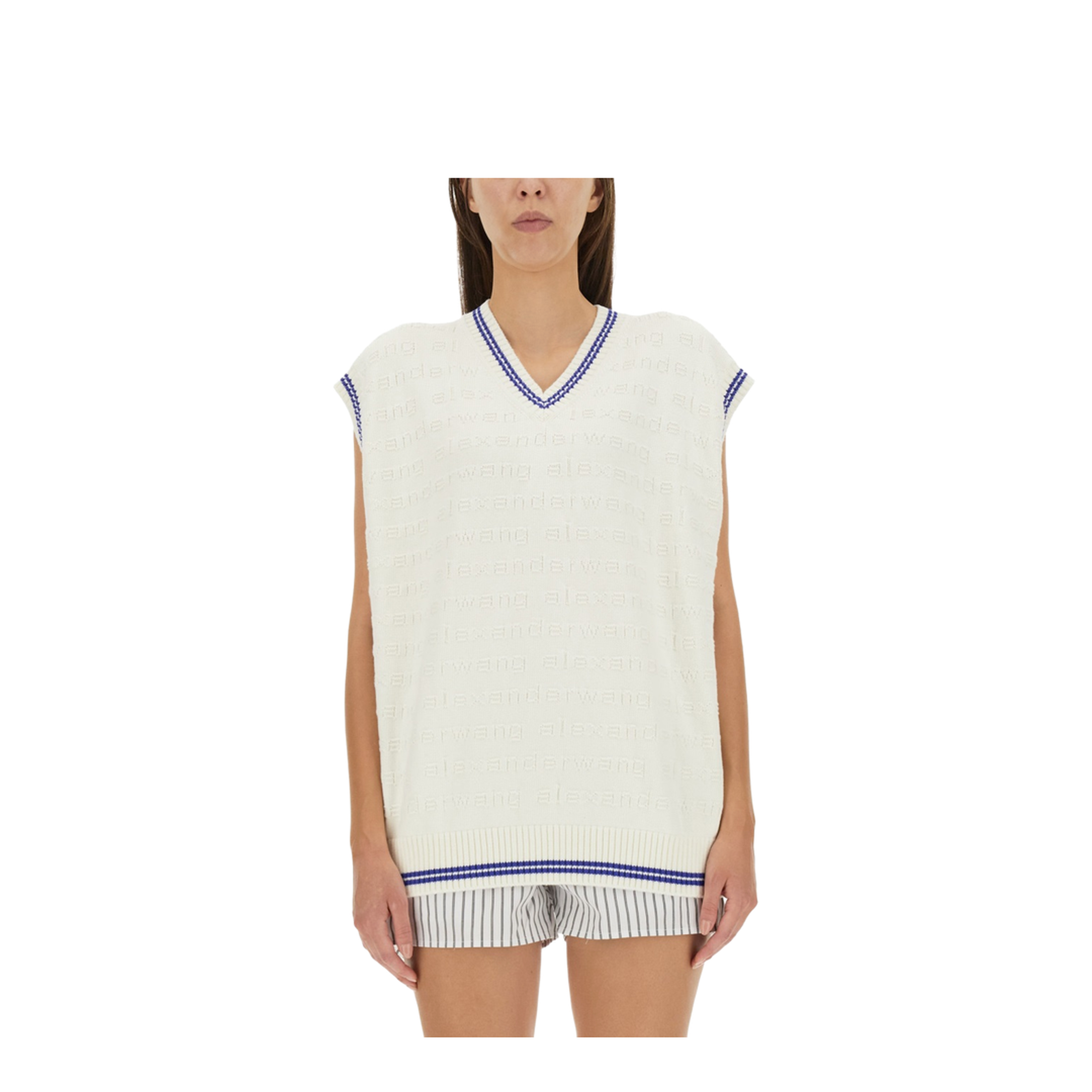 MAYFEYR - Alexander Wang - V-Neck Vest - 1KC3231050138