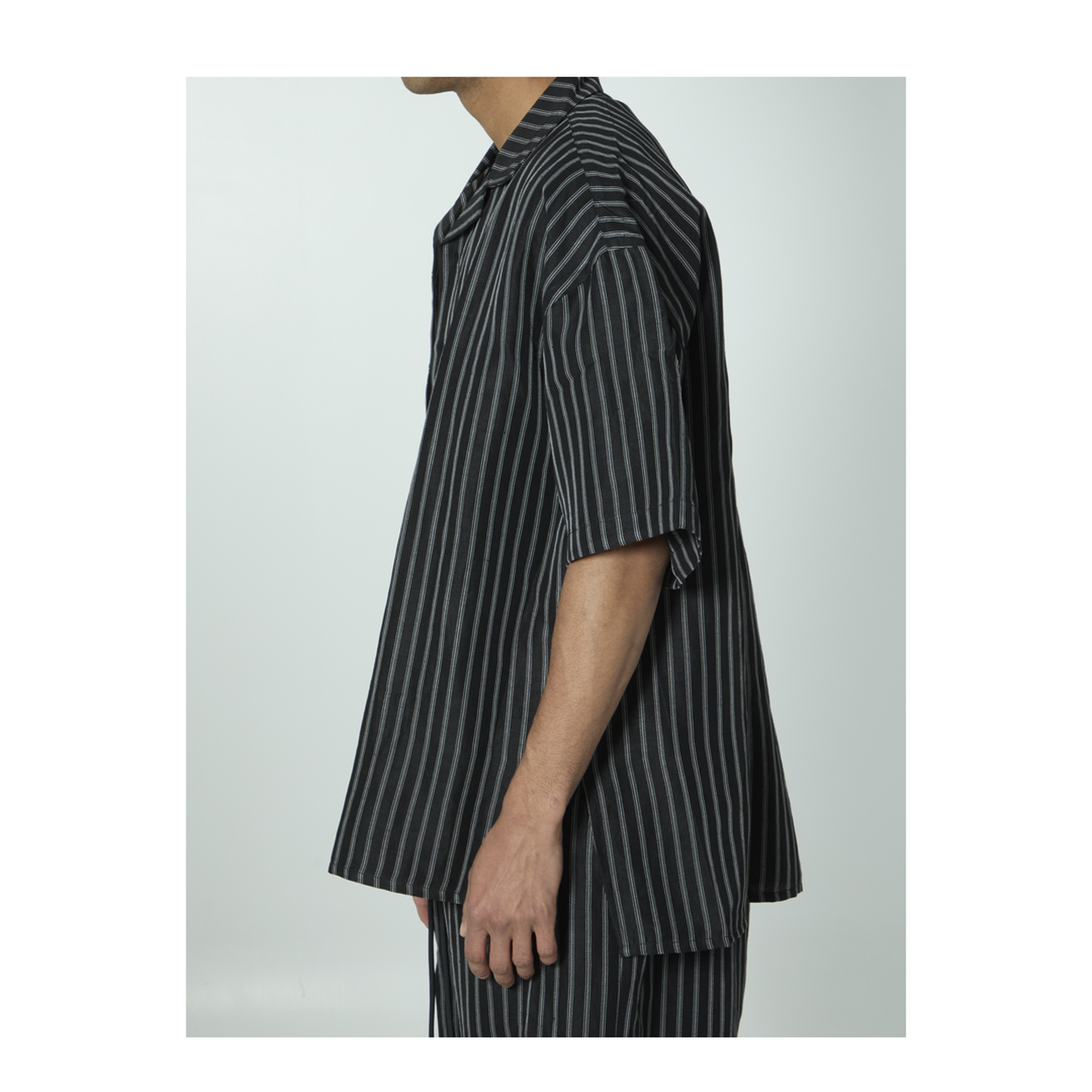 MAYFEYR - Willy Chavarria - Striped Camp Collar Shirt - WCSHT0051076