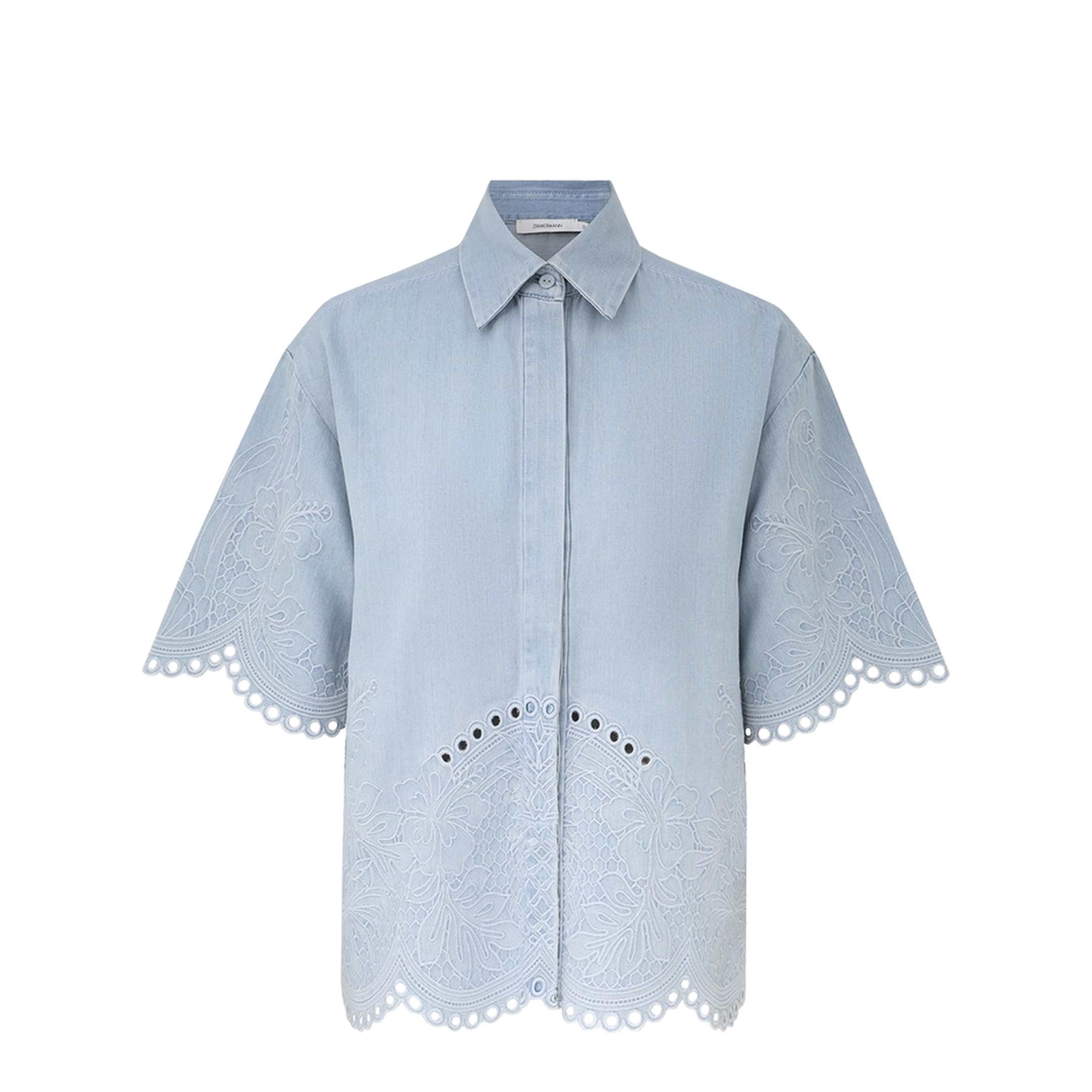 Daylight Embroidered Denim Shirt