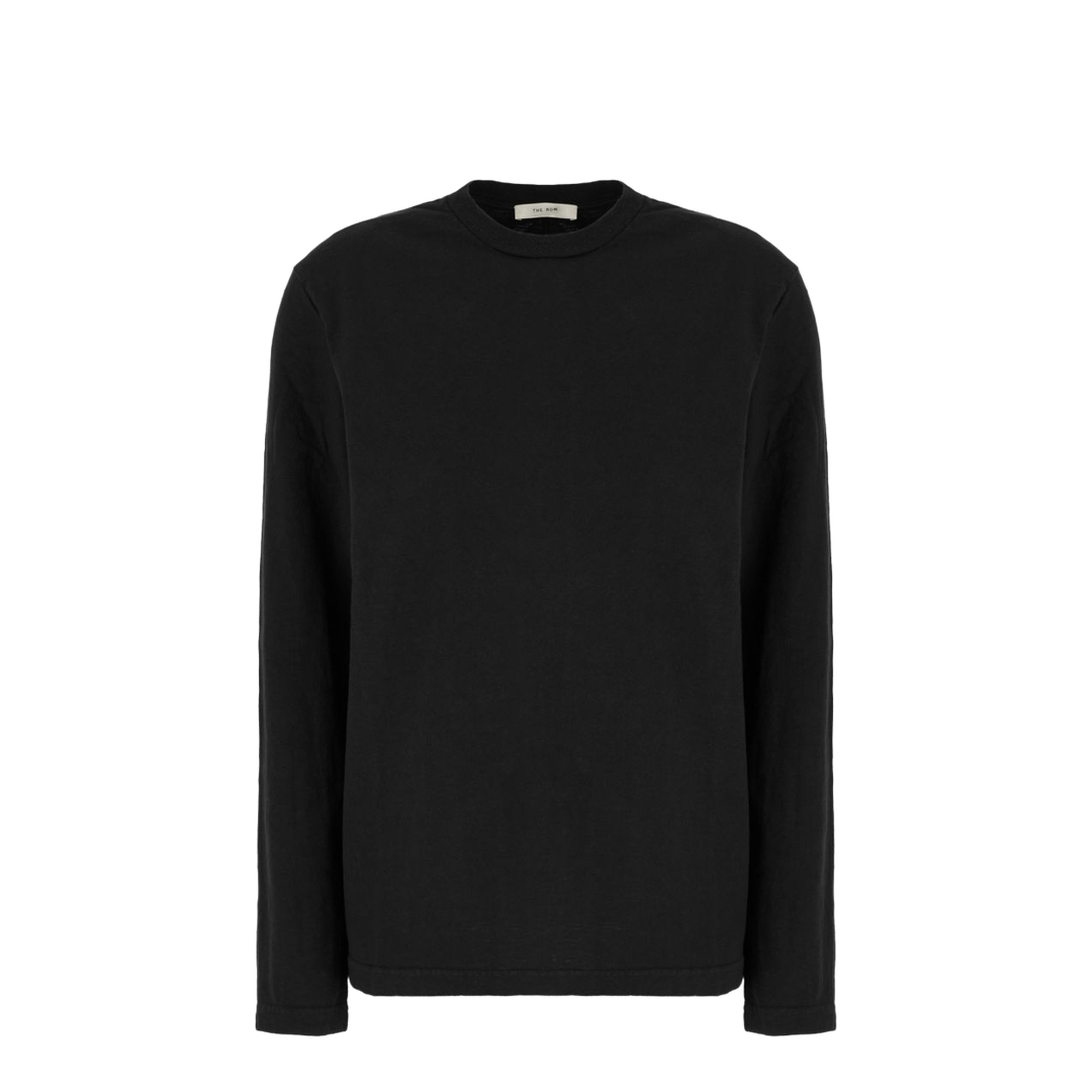 MAYFEYR - The Row - Black Cotton Floris T-Shirt - 10806K732BLK