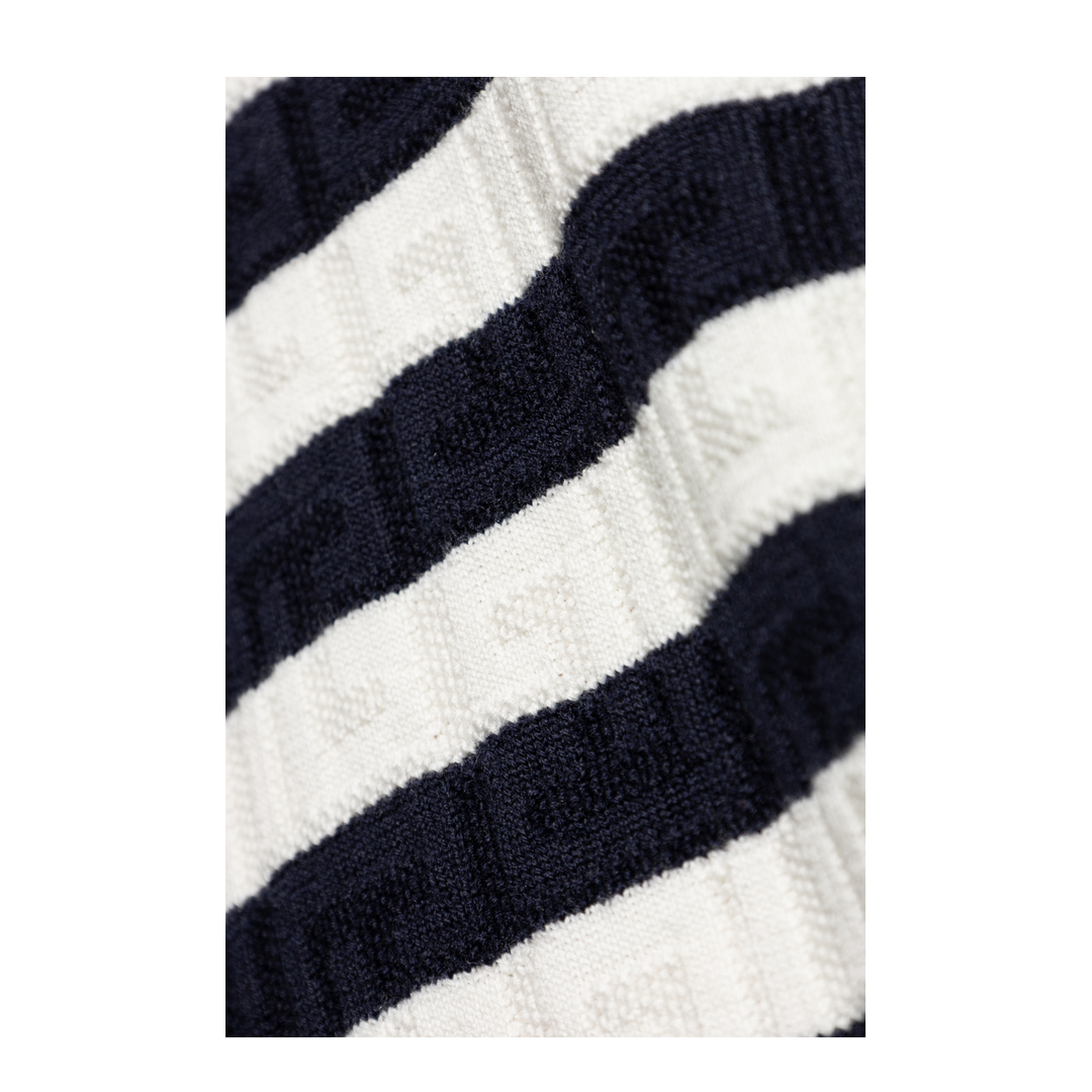 Sweater with Striped Pattern