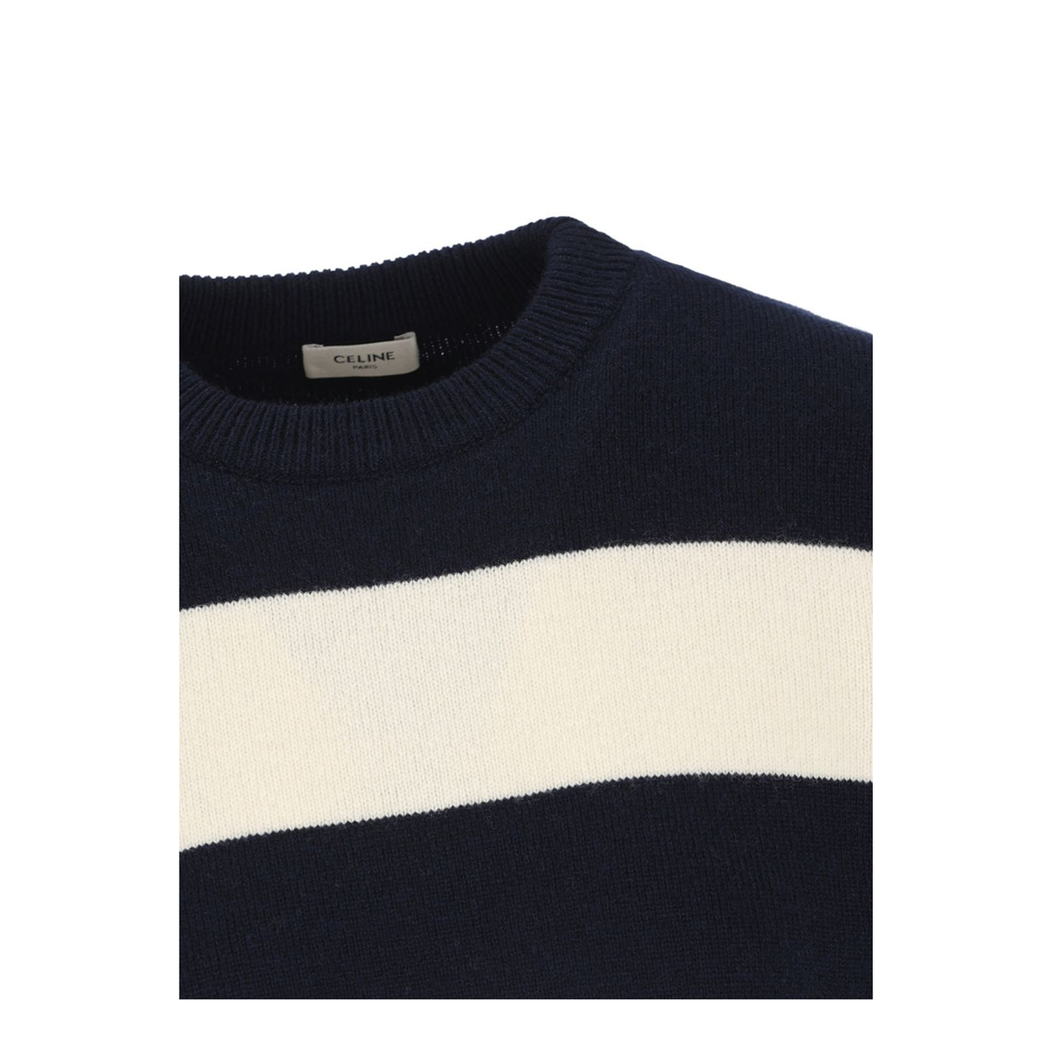 Striped wool sweater