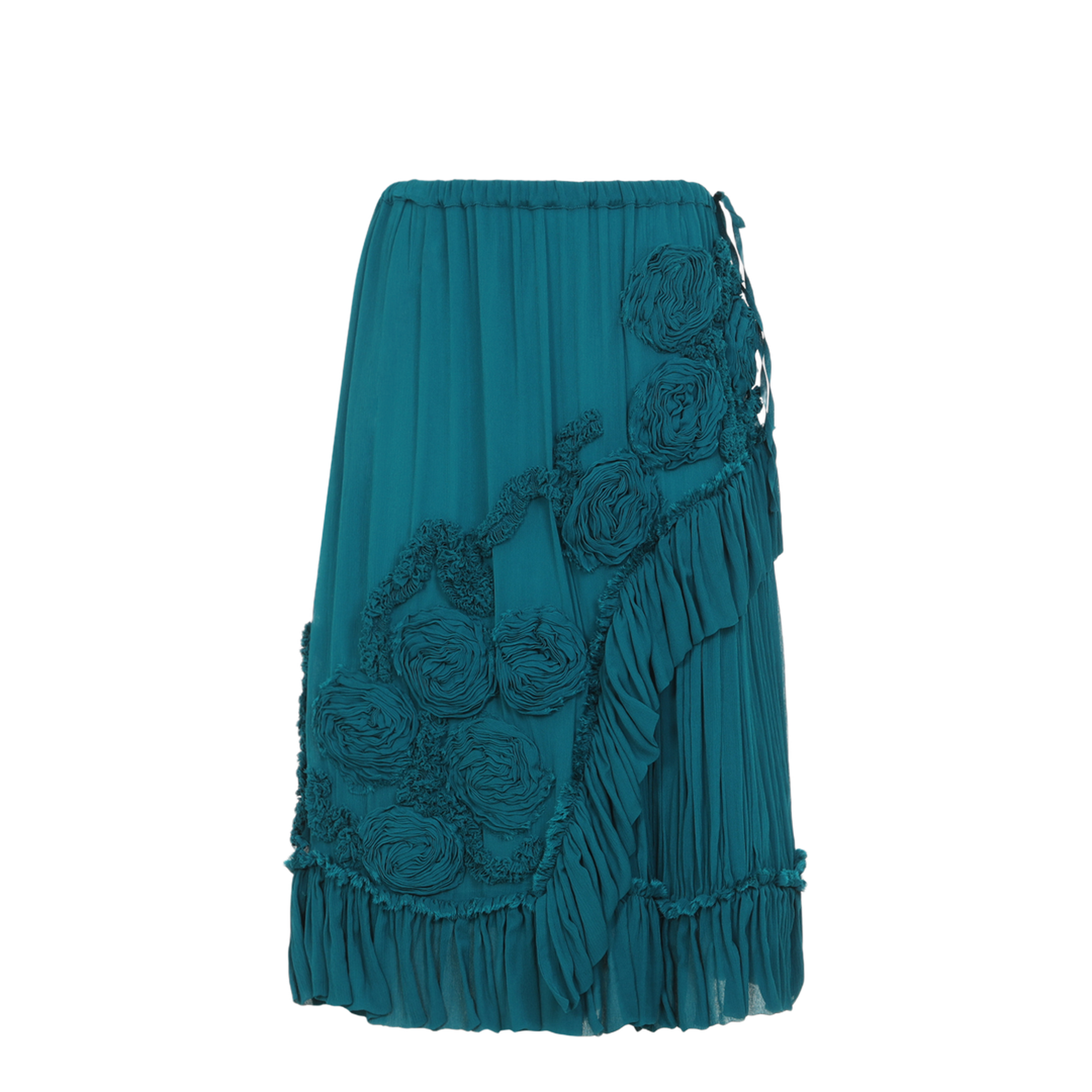 MAYFEYR - Dries Van Noten - Sammy Bis Midi Skirt - 2610108263376