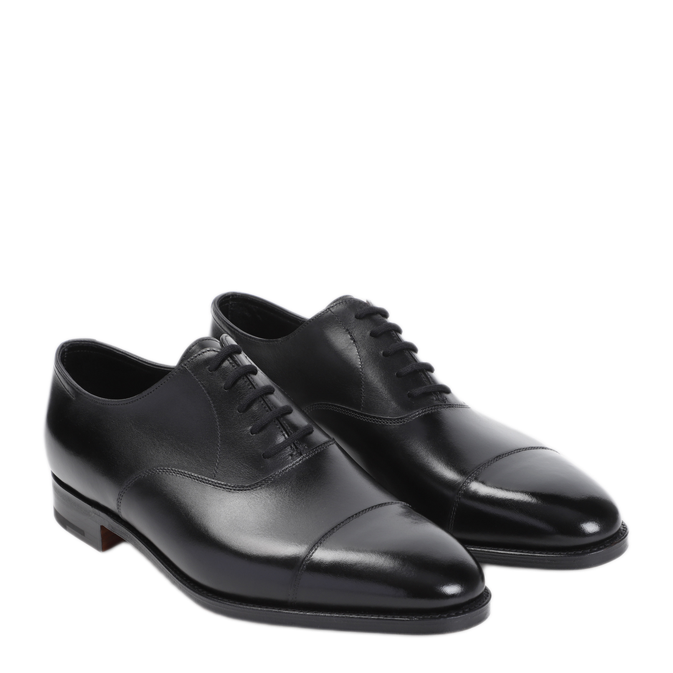 MAYFEYR - John Lobb - City Ii Black Calf Leather Oxfords - 008031L1R