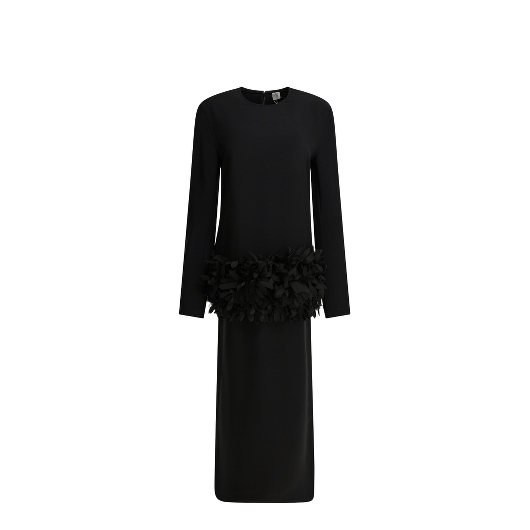 MAYFEYR - Toteme - Petal Long Dress - 261-WRD0278-FB0550-001BLACK