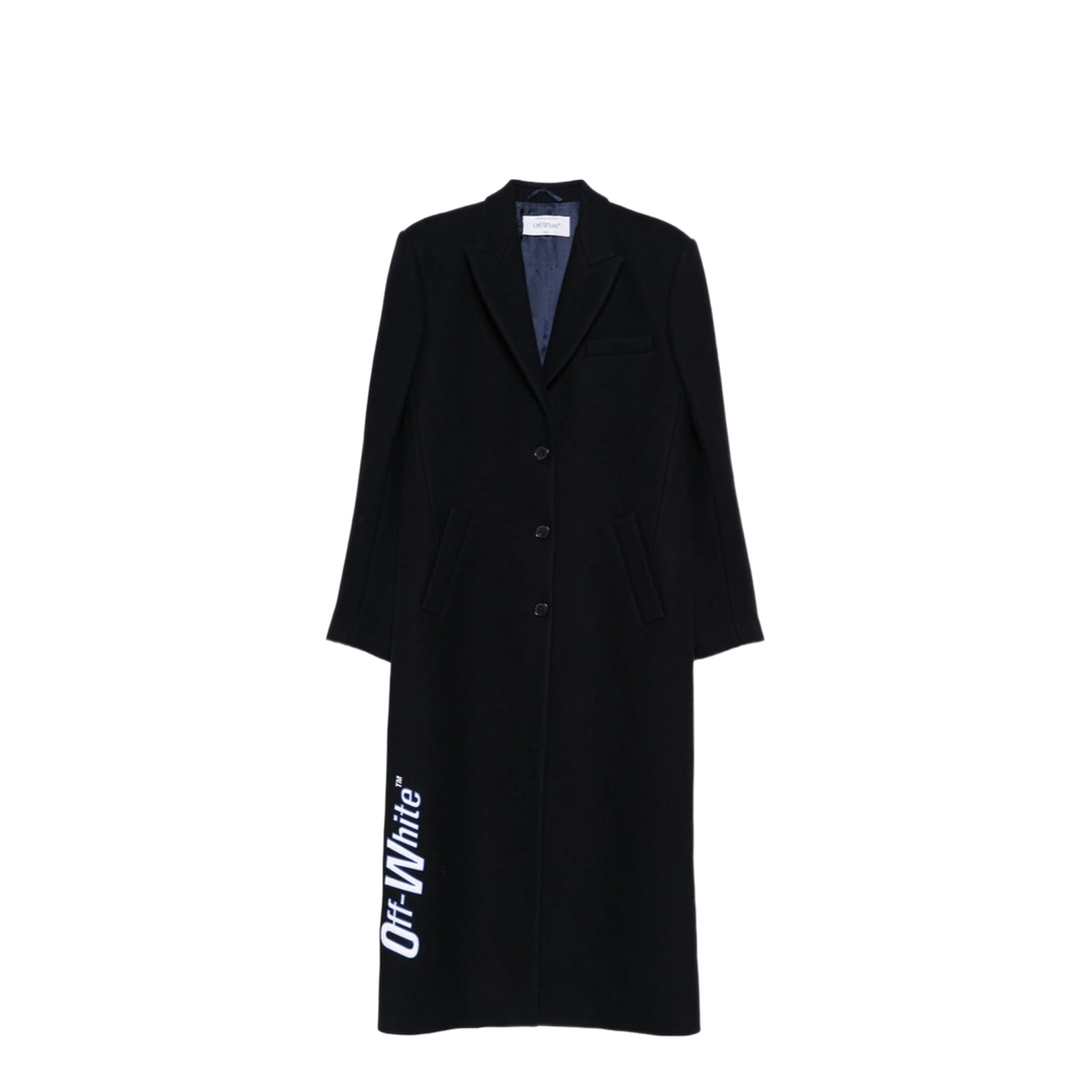 Long Tailored Wool Coat