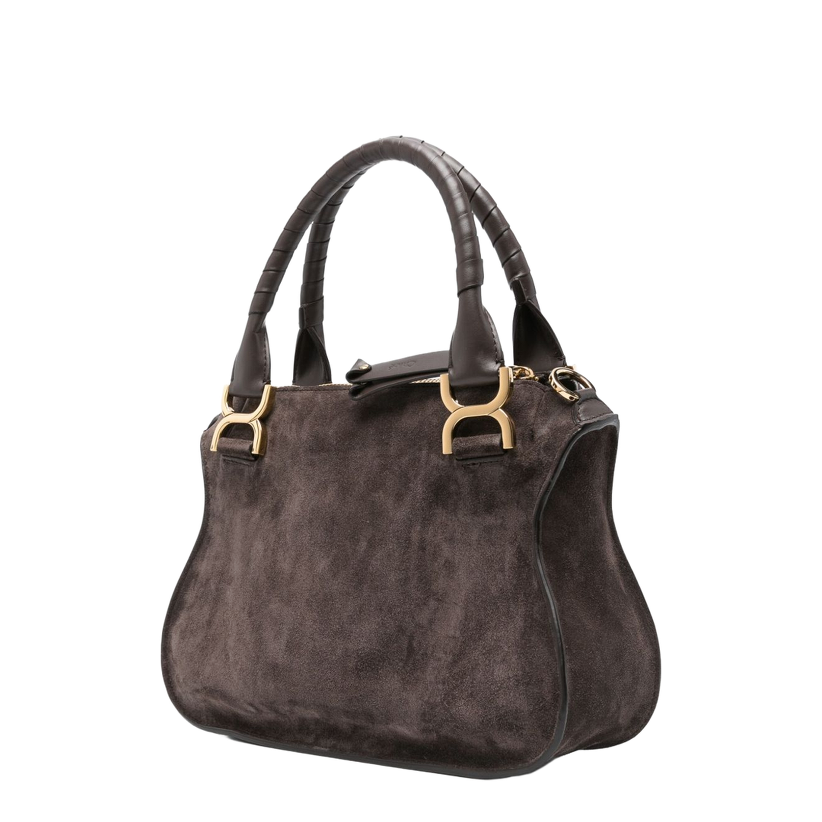Small Marcie Bag in Suede Leather