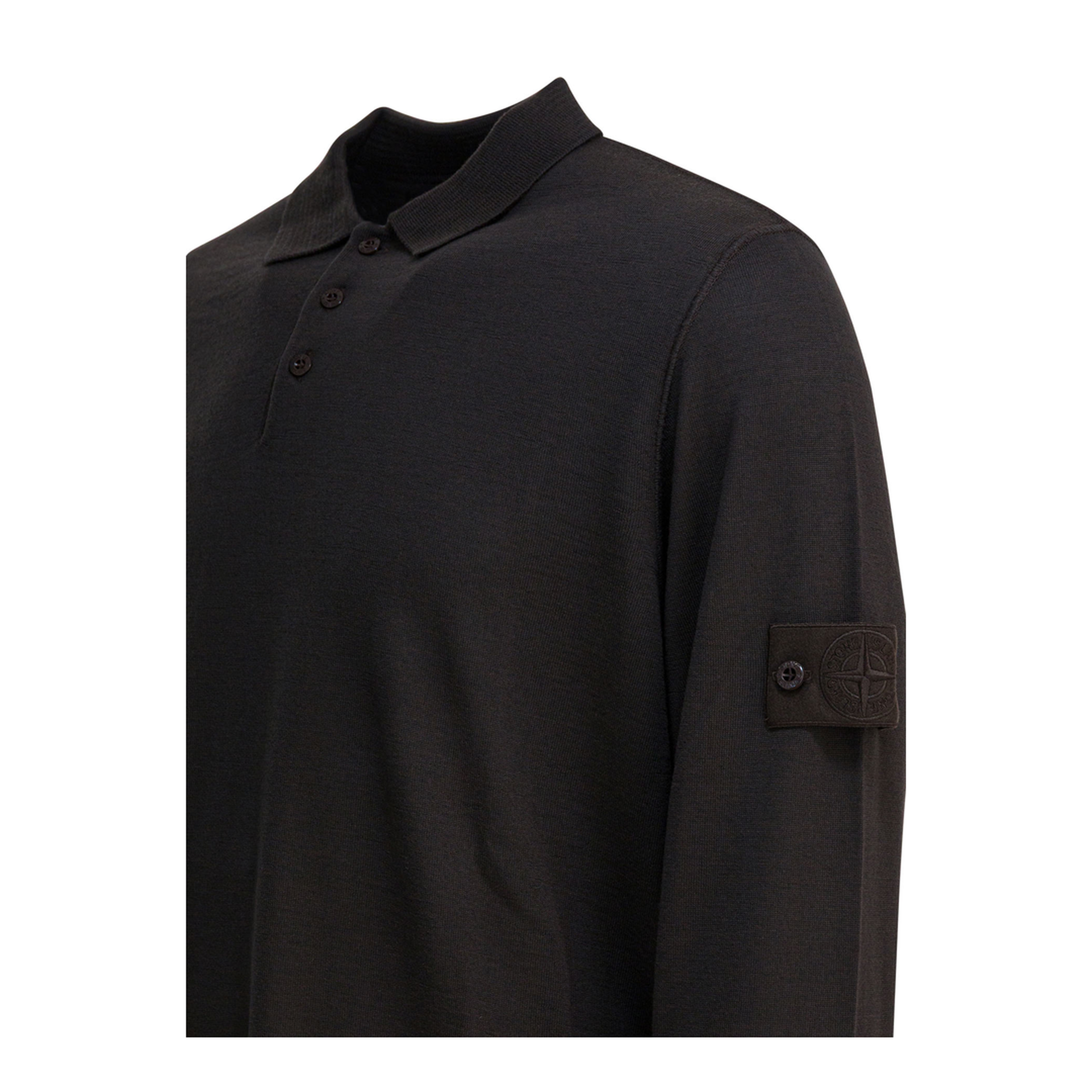 MAYFEYR - Stone Island - Wool Polo Sweater - 5100076S00FCV0070