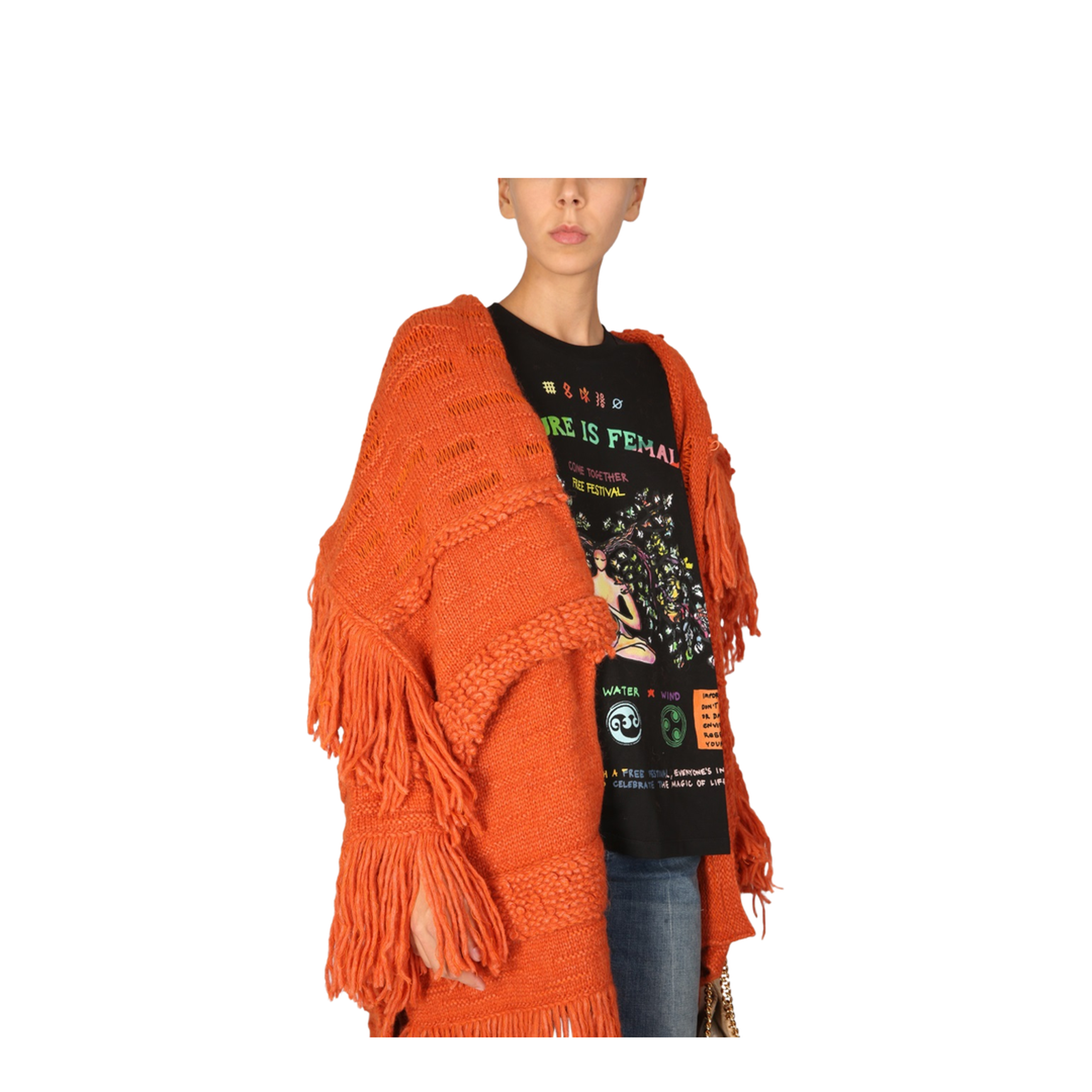 Knitted Textured Coat