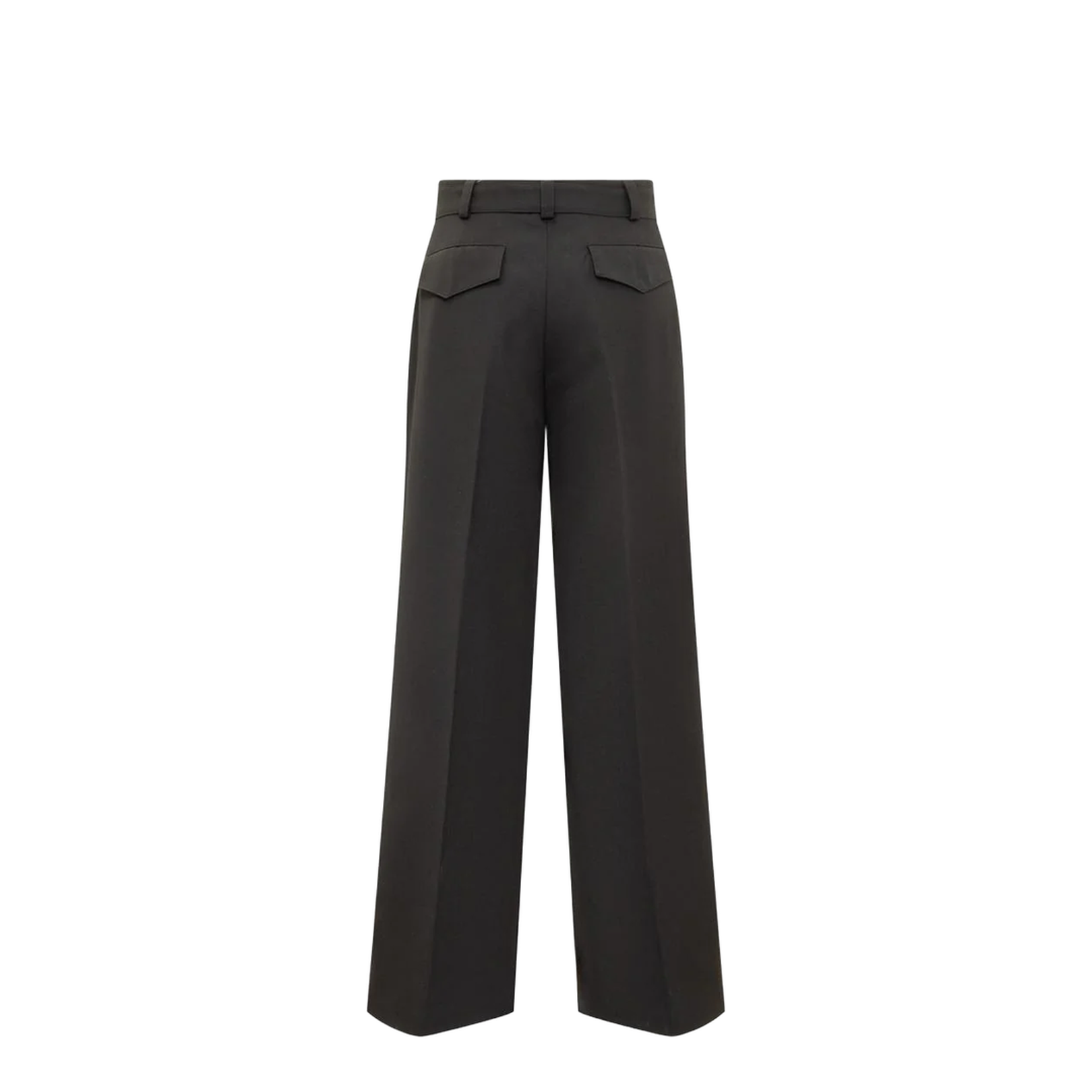 Sharp Wool Gabardine Trousers