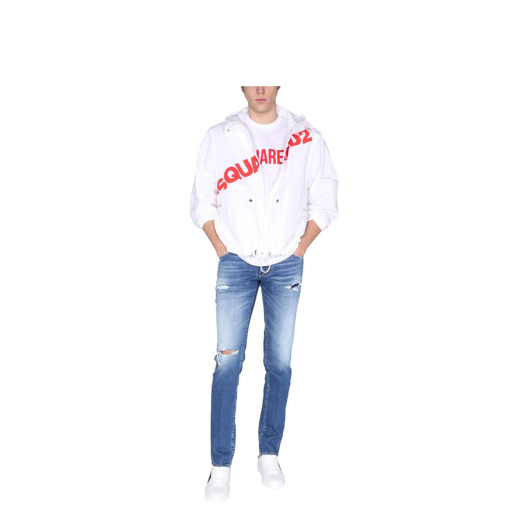 MAYFEYR - Dsquared2 - Jacket With Logo Print - S71AN0361S53730100