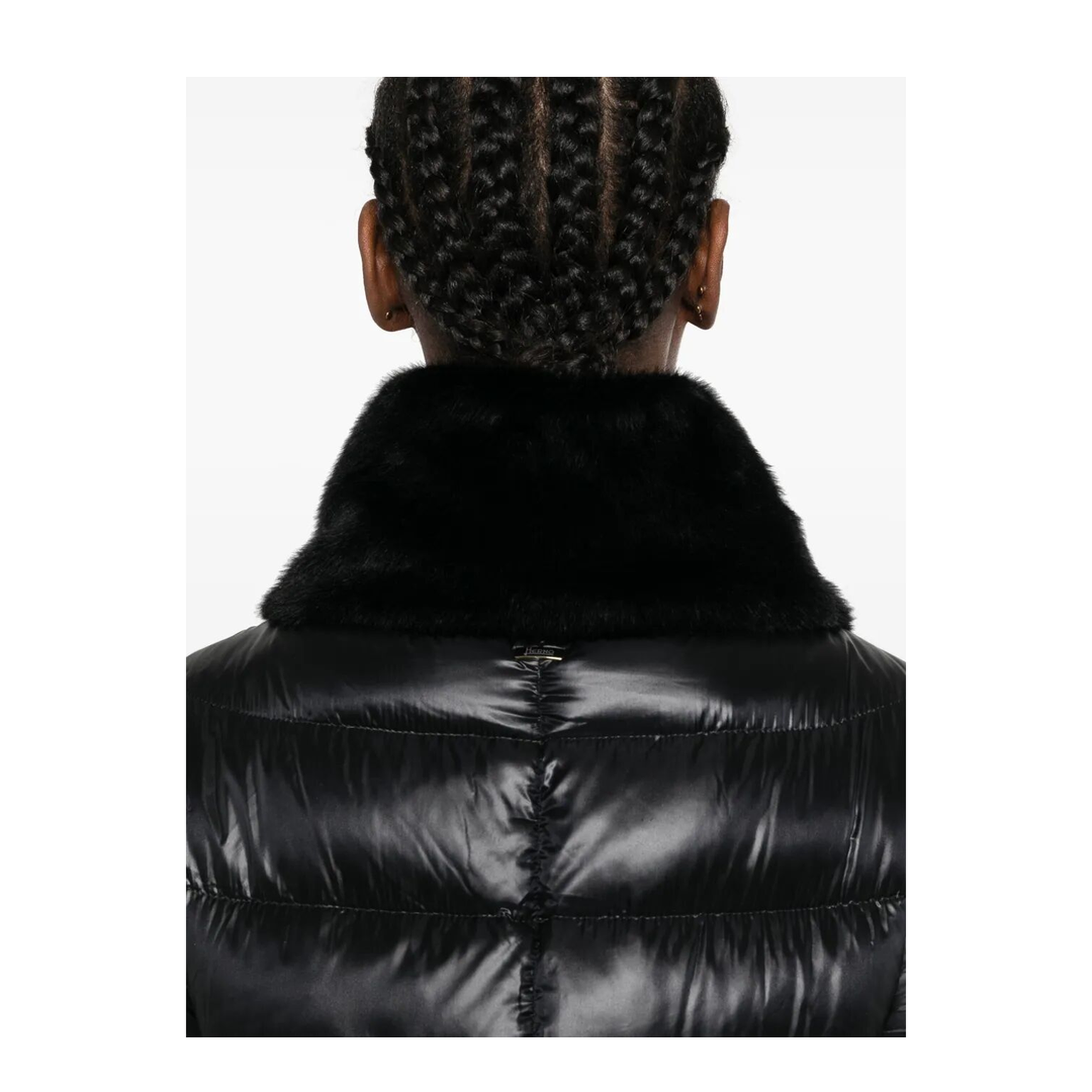 MAYFEYR - Herno - Ultralight Nylon And Alternative Fur Cape - PI001933D12017Z