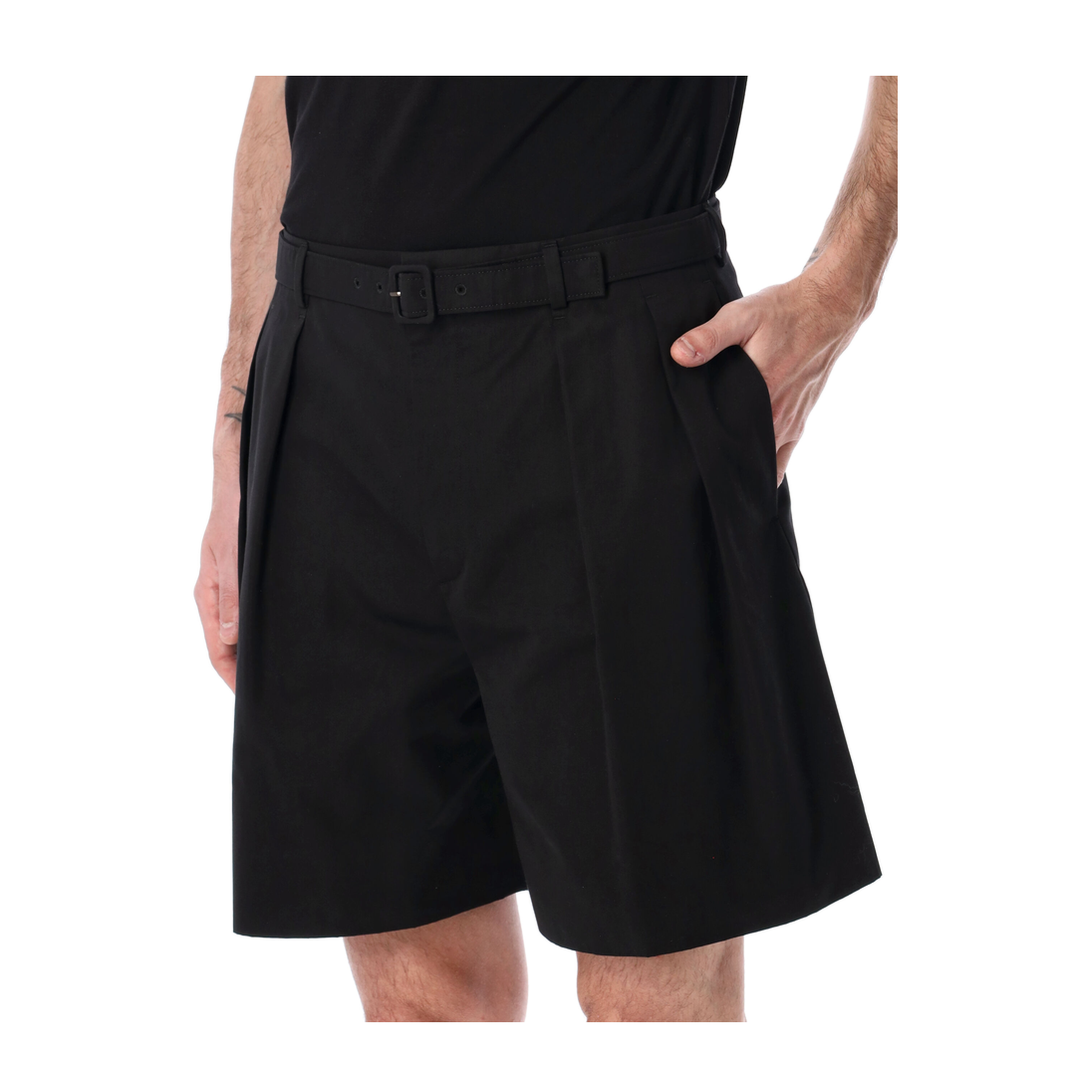 MAYFEYR - Saint Laurent - Shorts Black - 860929Y1H481000