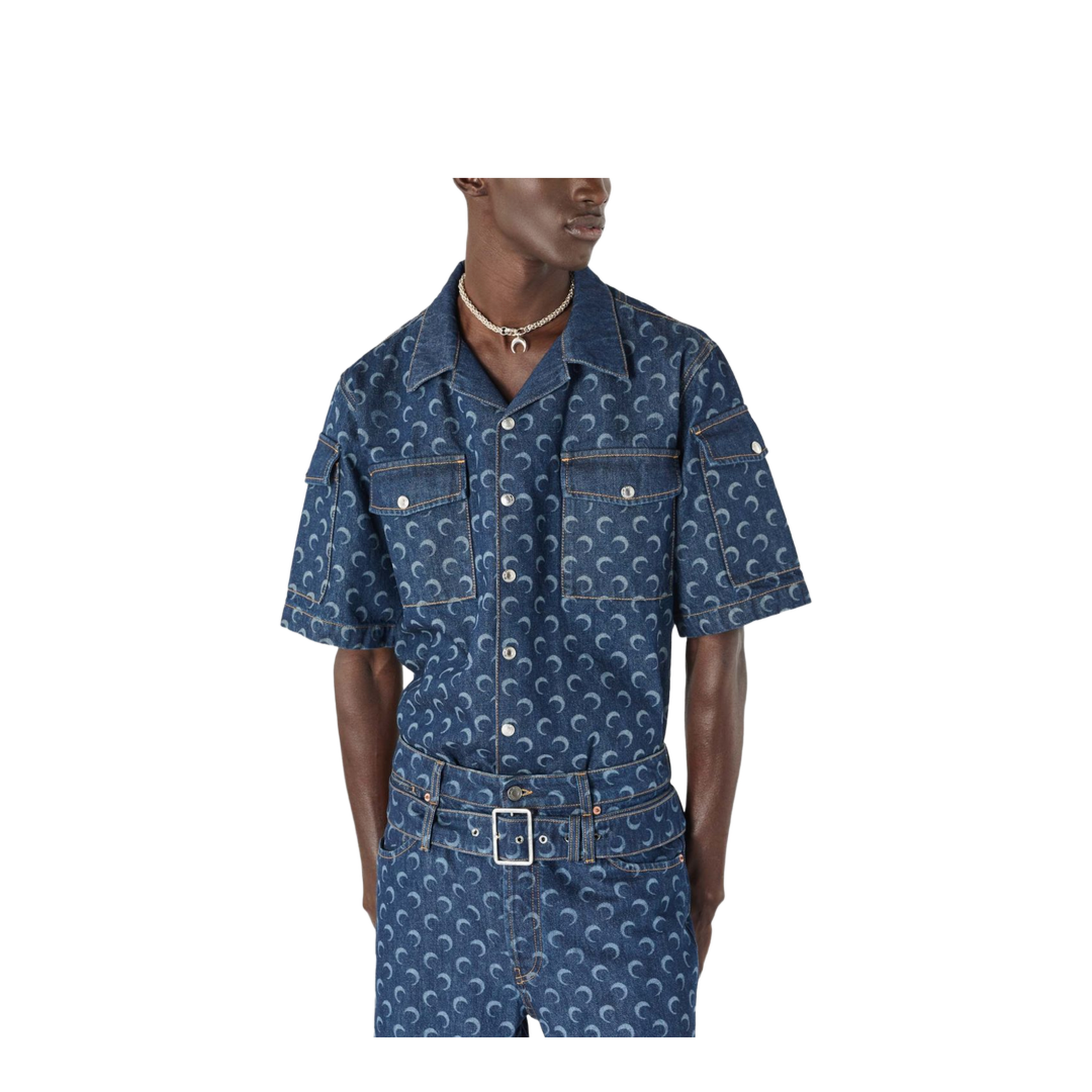 MAYFEYR - Marine Serre - Shirts - MSI062ARDEN0002BL80