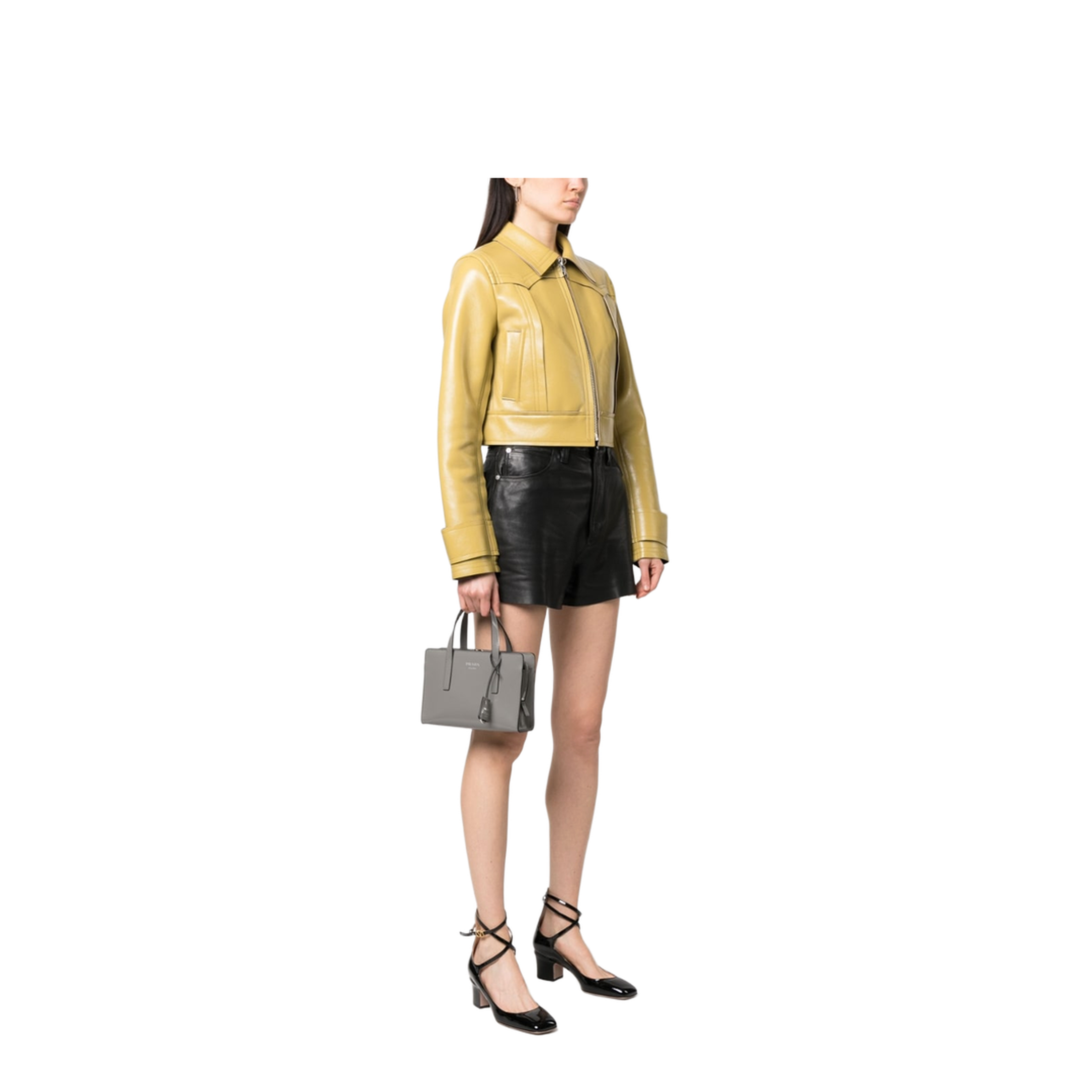 MAYFEYR - Prada - Re-Edition 1995 Mini Brushed Leather Bag - 1BA357ZO6