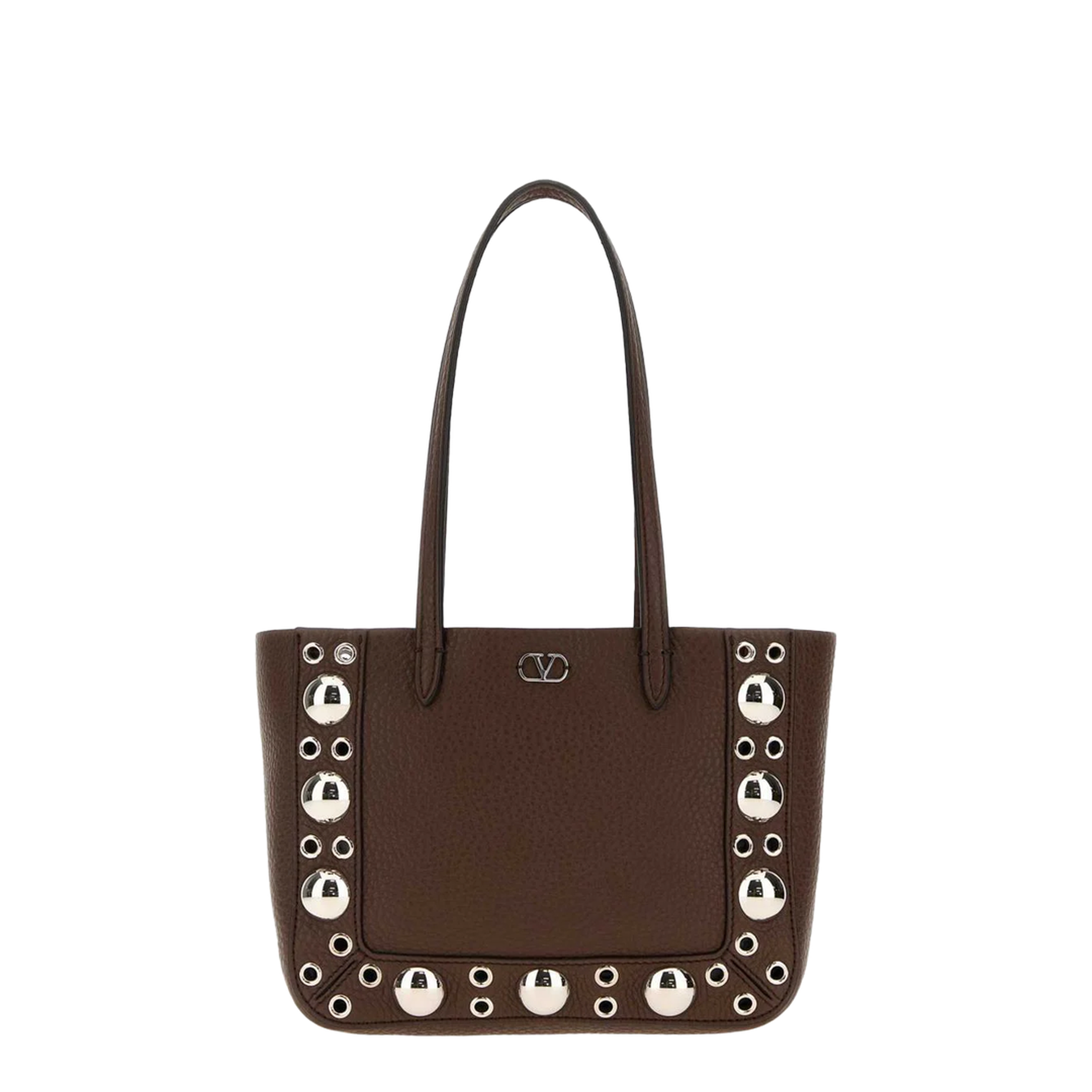 Brown Leather Nellcôte Handbag