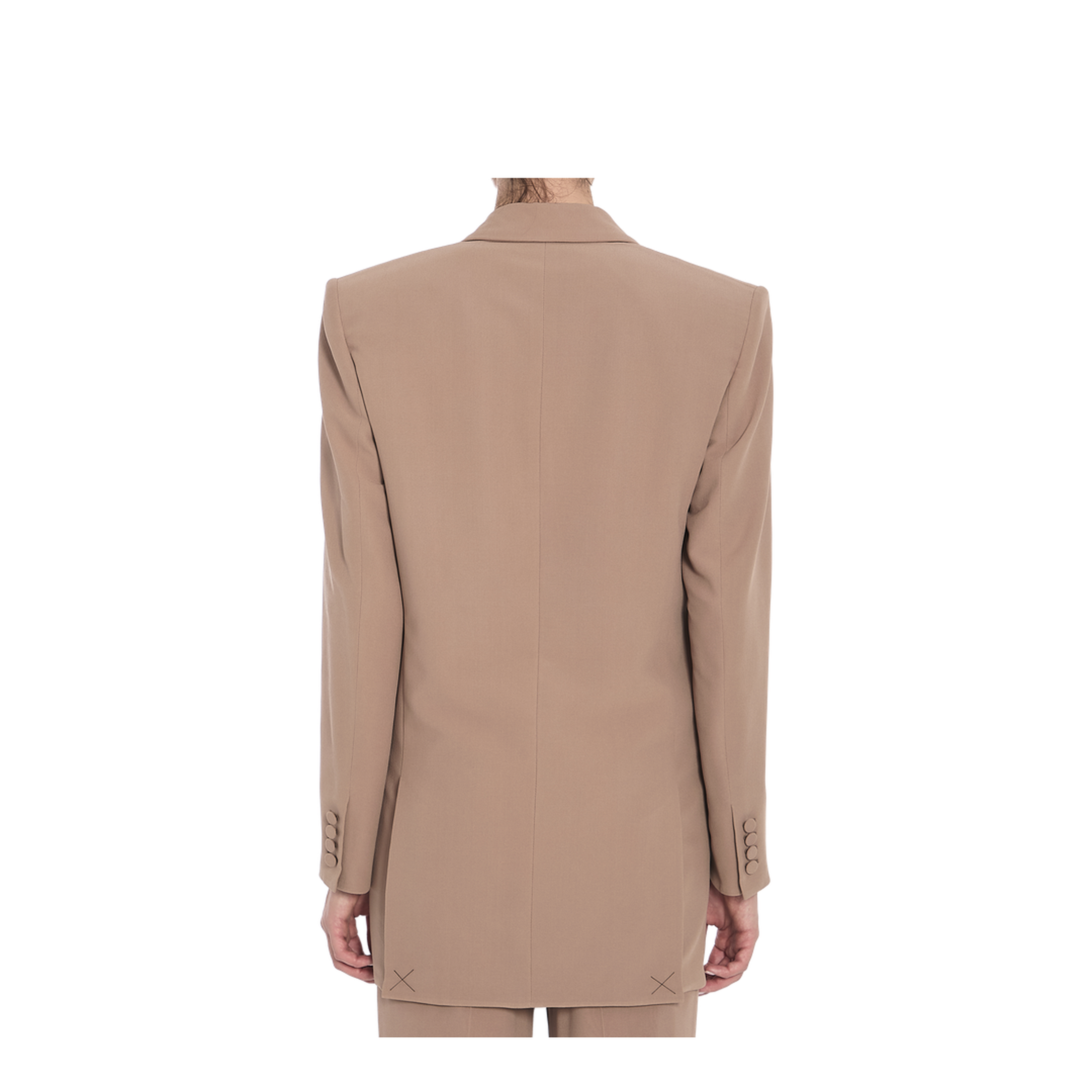 Jacket in Silk Crepe