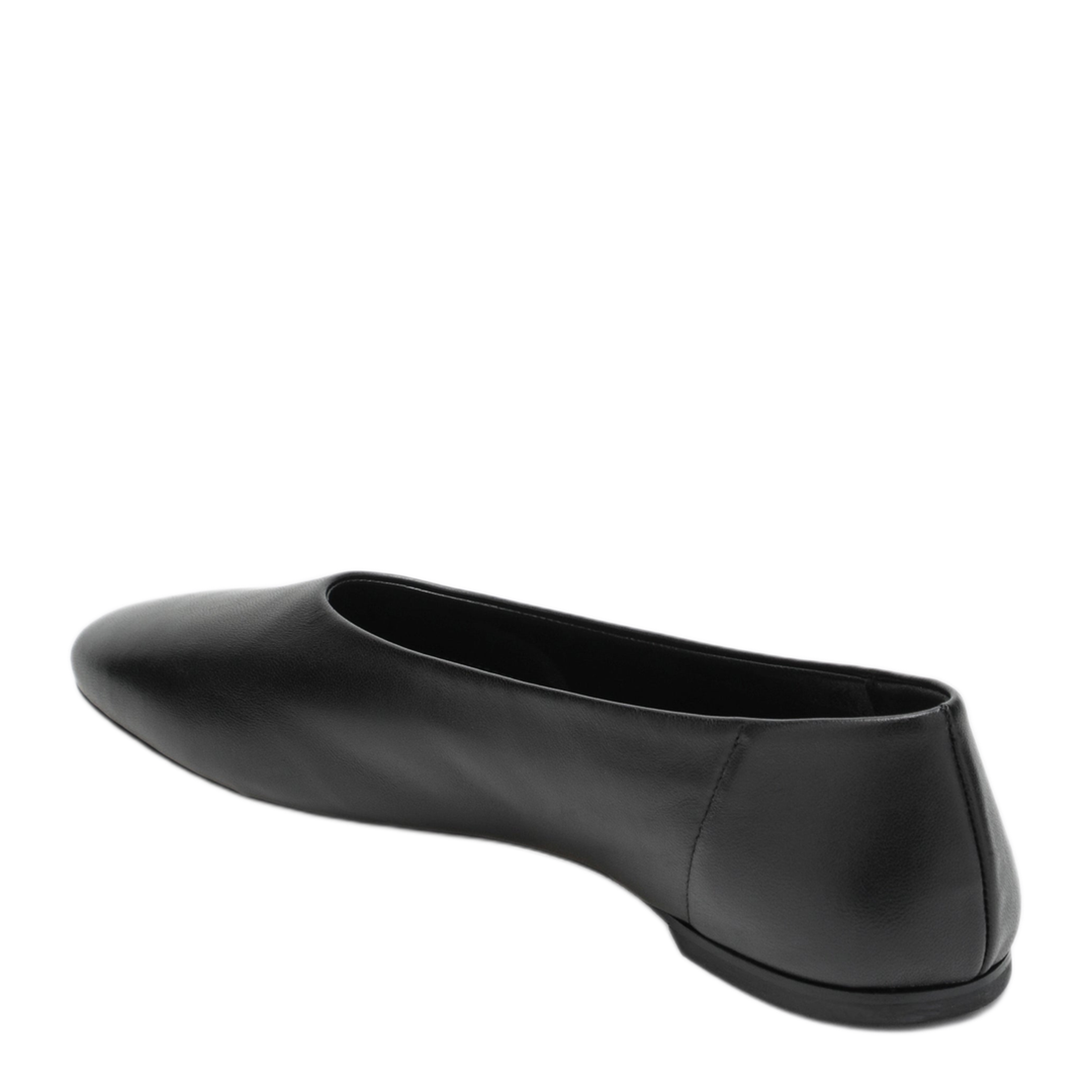 MAYFEYR - Toteme - Slip On Nappa Ballet Flats Black Leather - 263-WAS0313LE0210001