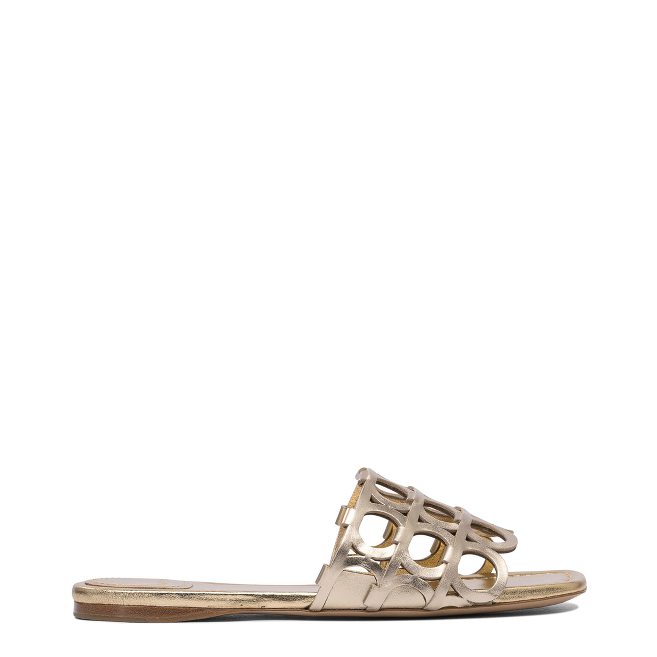 MAYFEYR - Ferragamo - Low Leather Sandals - 0782519