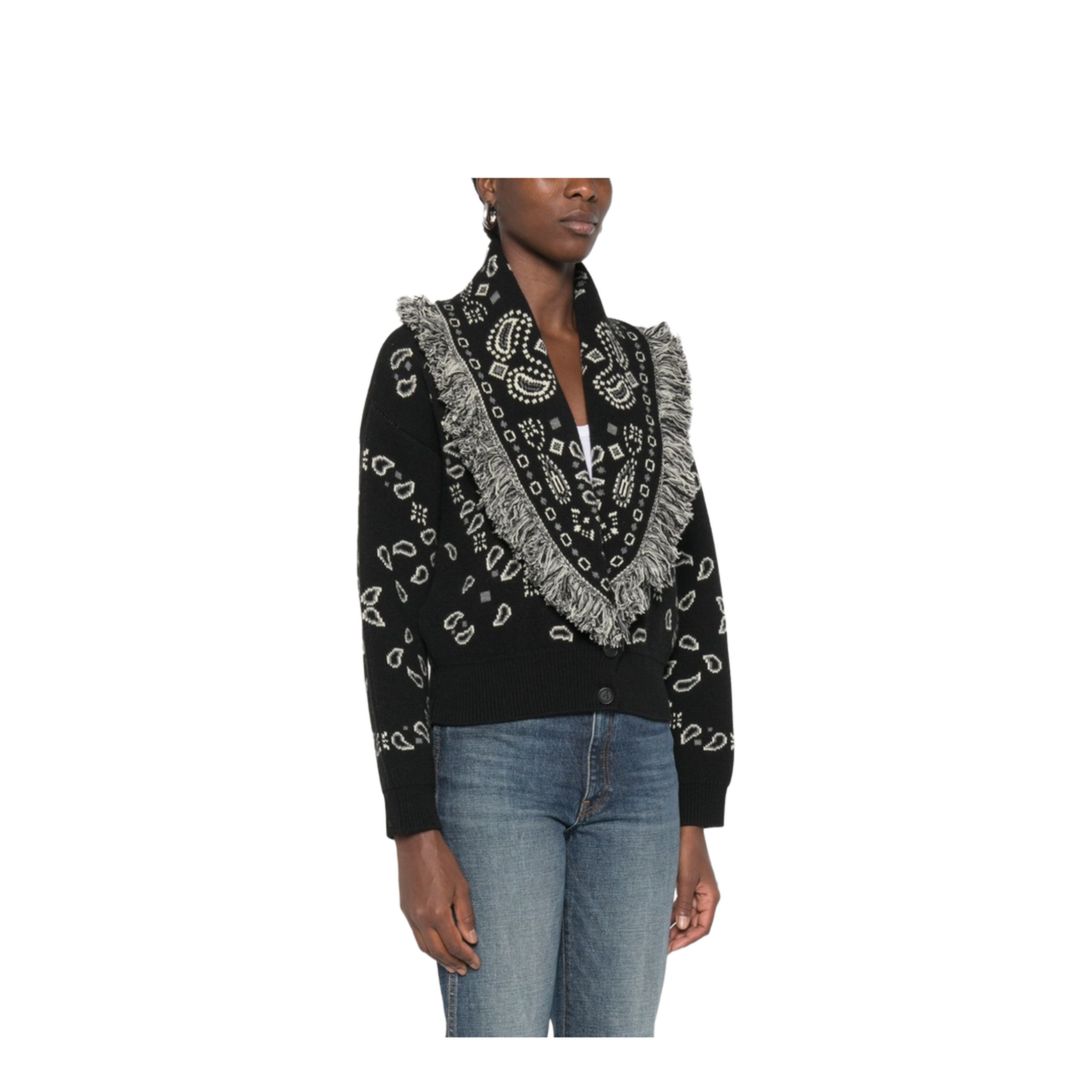 MAYFEYR - Alanui - Sweaters Black - LWHB026E26KNI0021084
