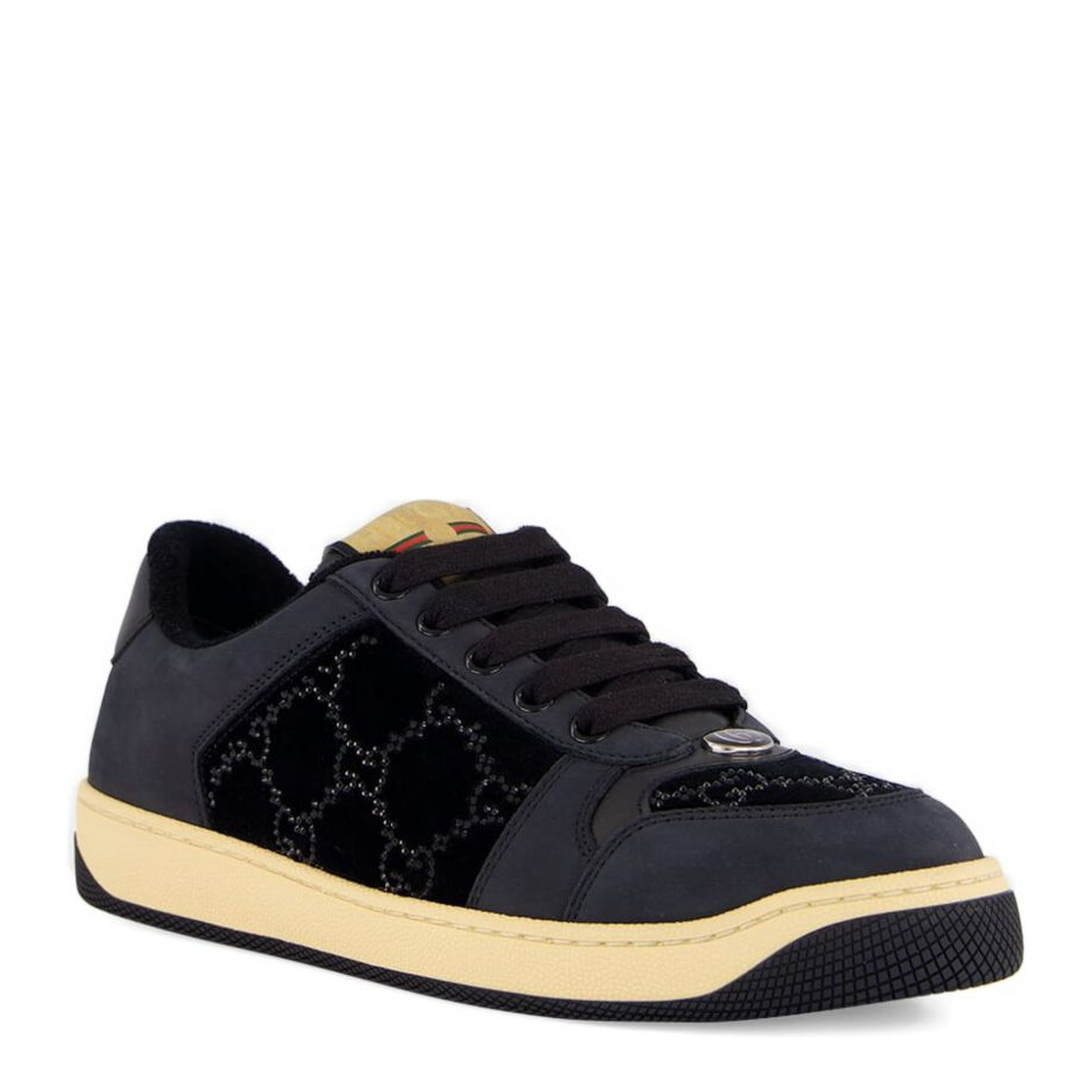 GG Crystal Screener Sneaker