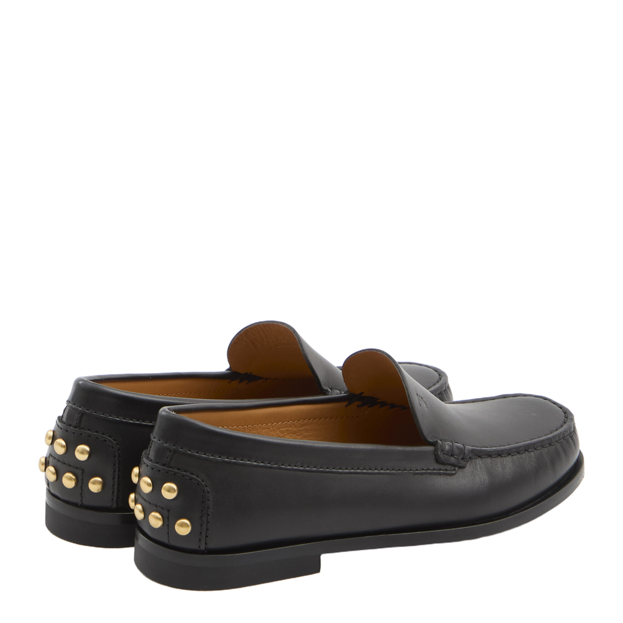 Metal Dots Loafers