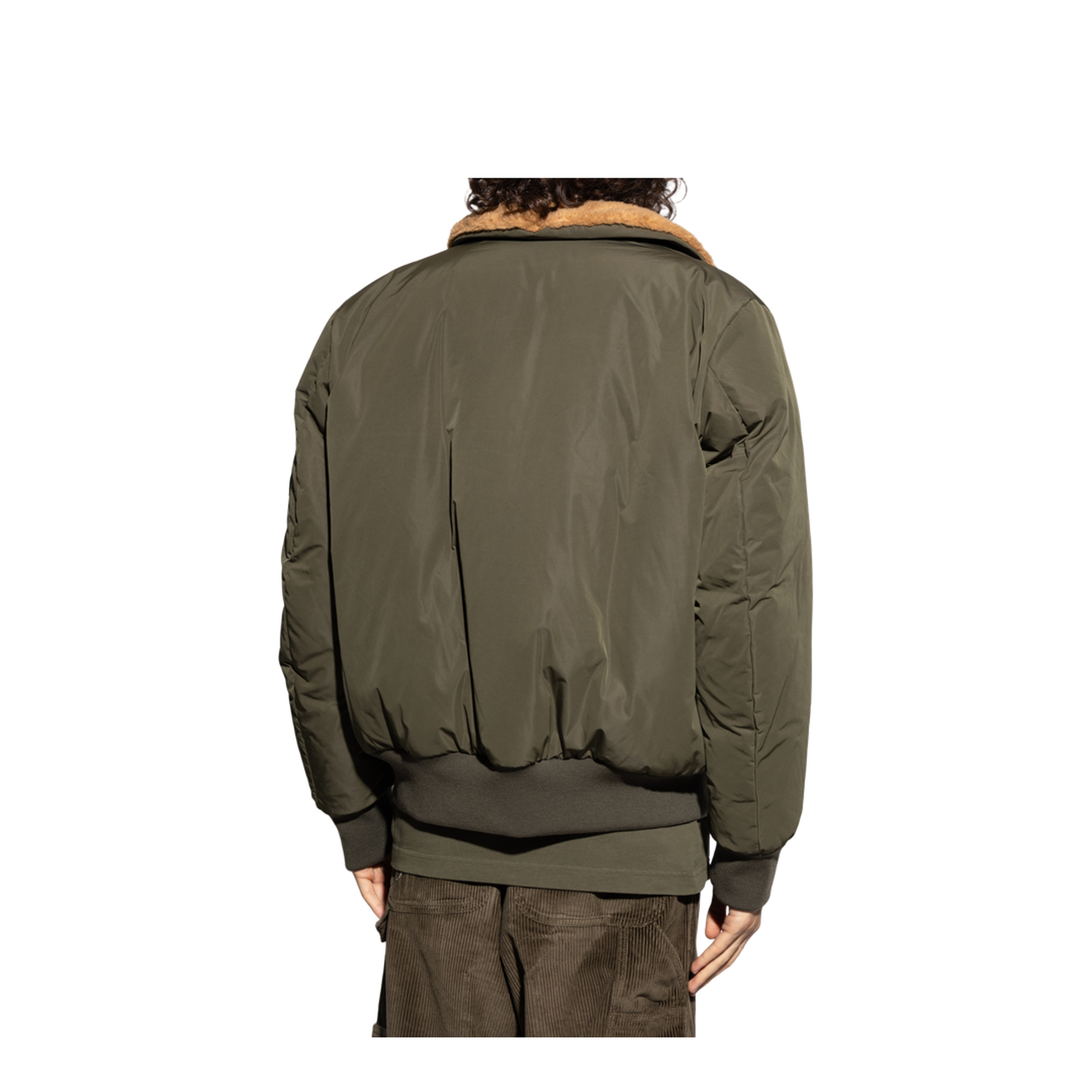 Sherpa Collar Bomber Jacket