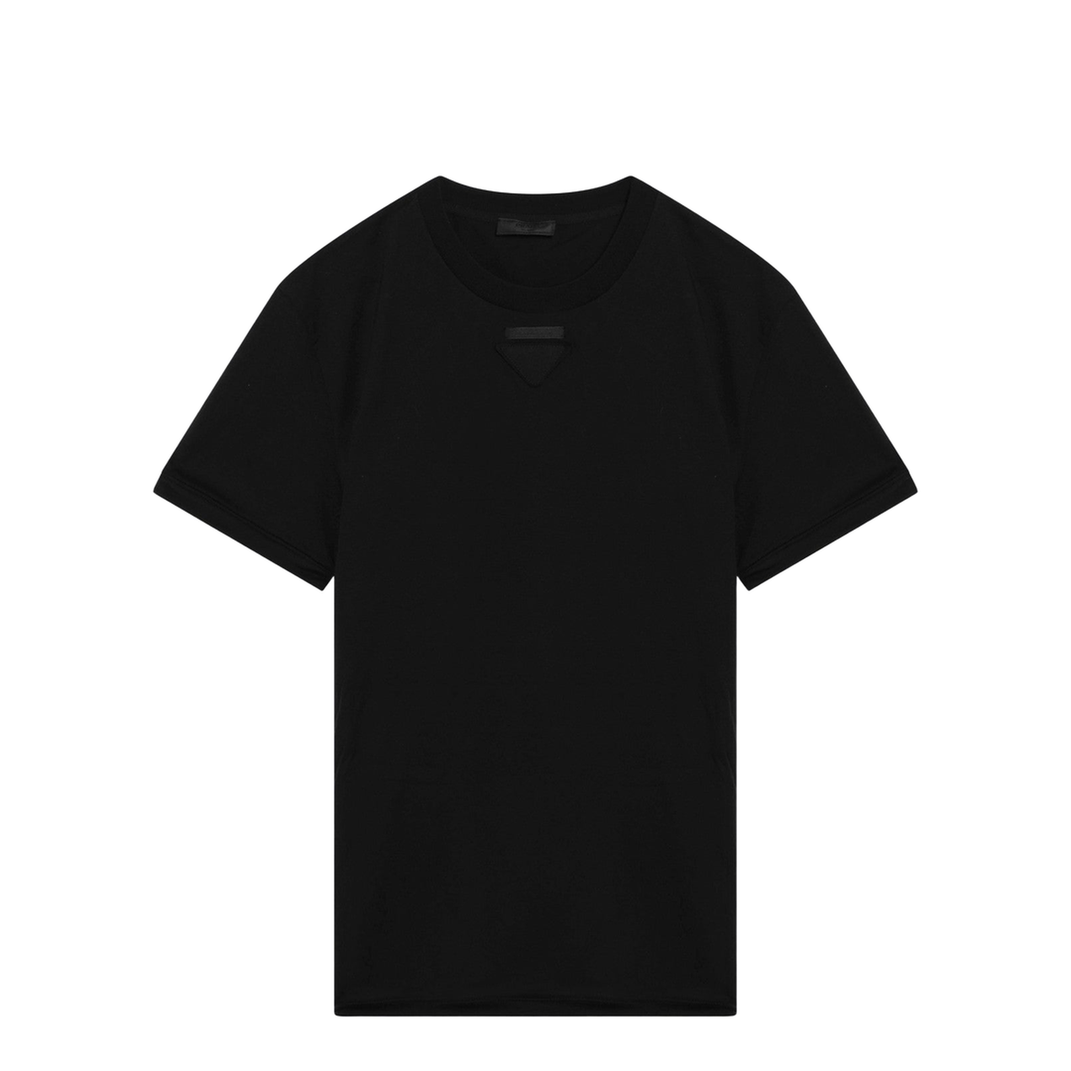 Black Cotton T-Shirt