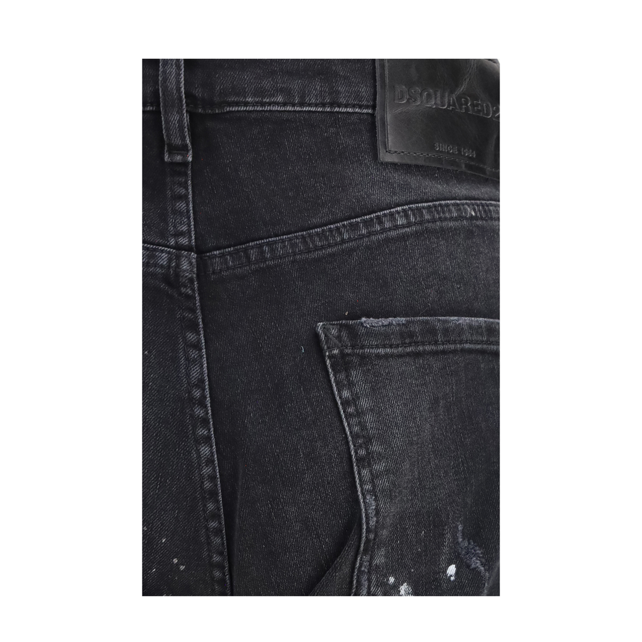 MAYFEYR - Dsquared2 - Teddy Dark Wash Stretch Denim Jeans - S74LB1972D30046