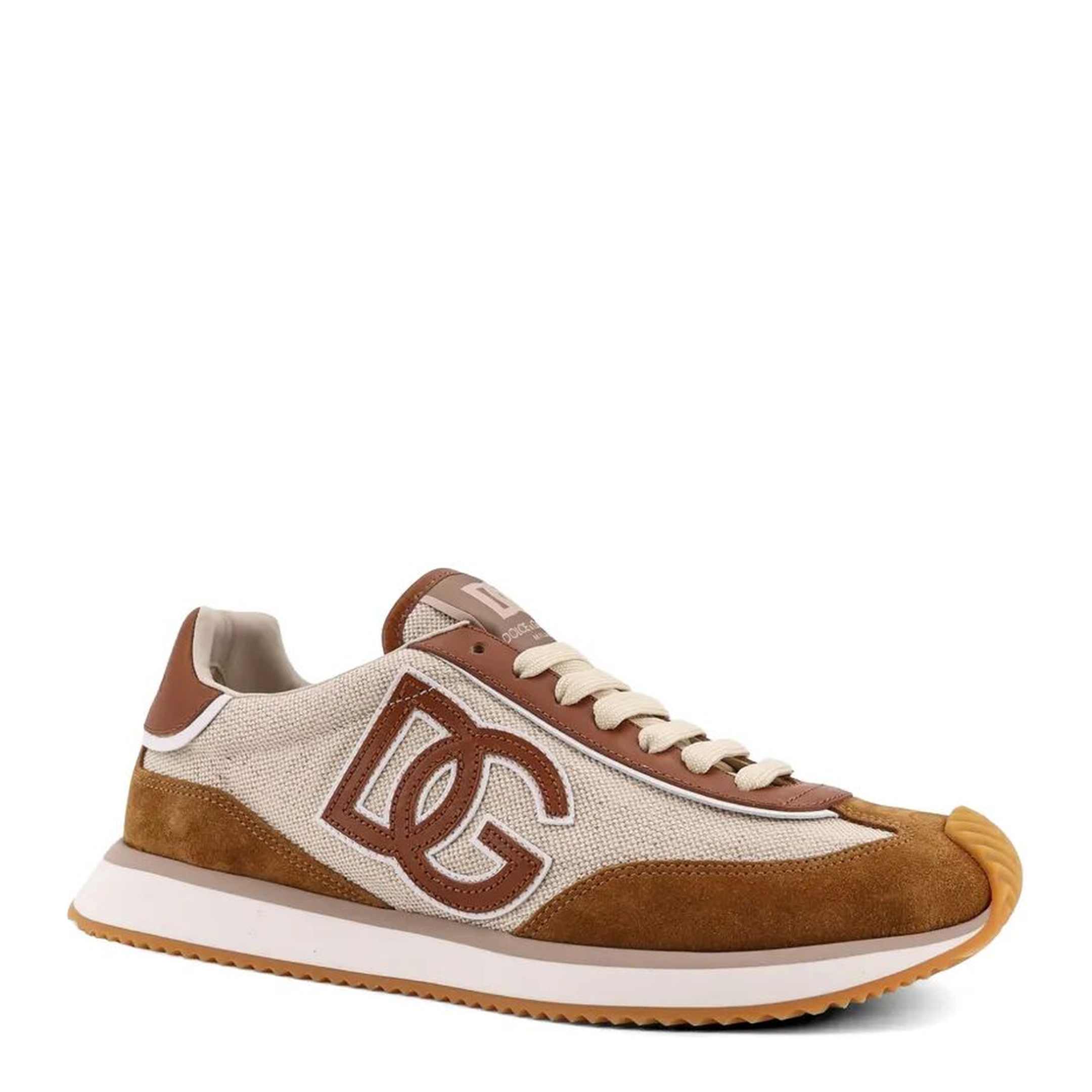 MAYFEYR - Dolce & Gabbana - Cushion Canvas And Suede Sneakers - CS2288A0127