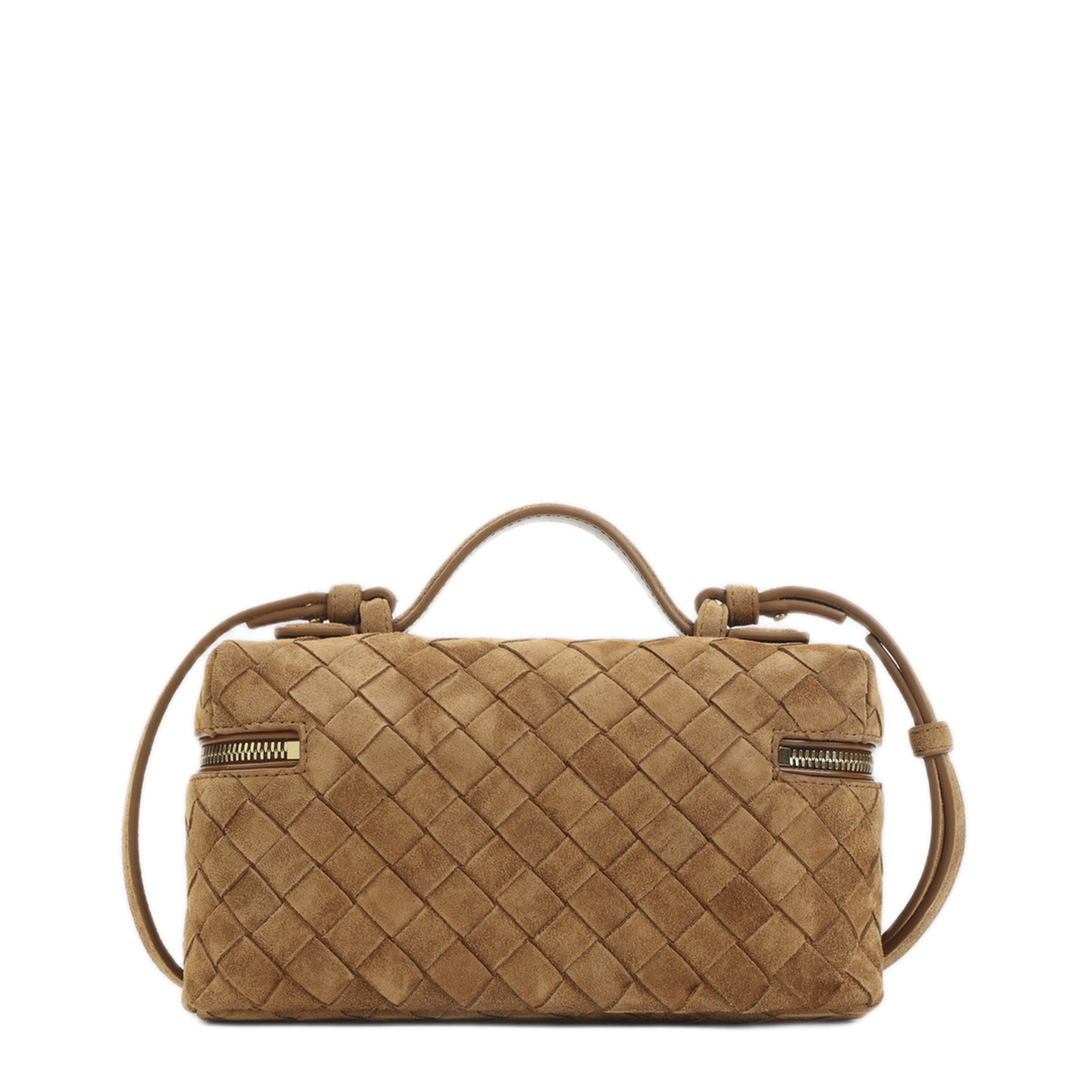 MAYFEYR - Bottega Veneta - Suede Vanity Case Bag - 789109V5ZZ1
