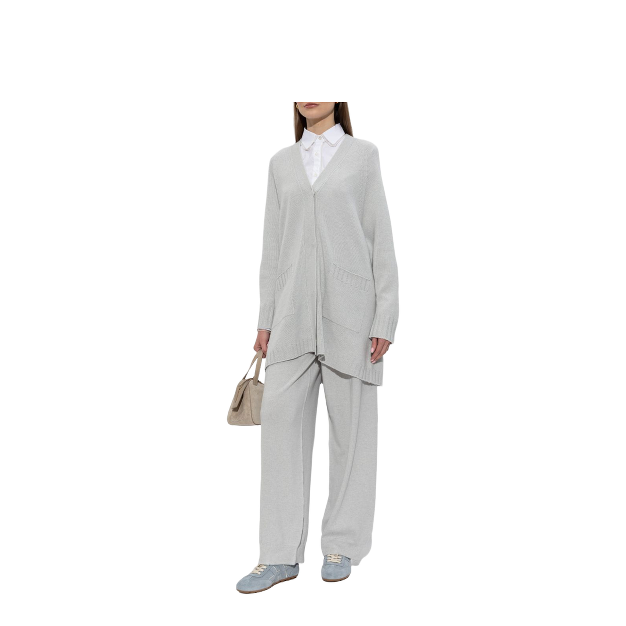 MAYFEYR - Fabiana Filippi - Trousers Grey - PAD266F336L7658200