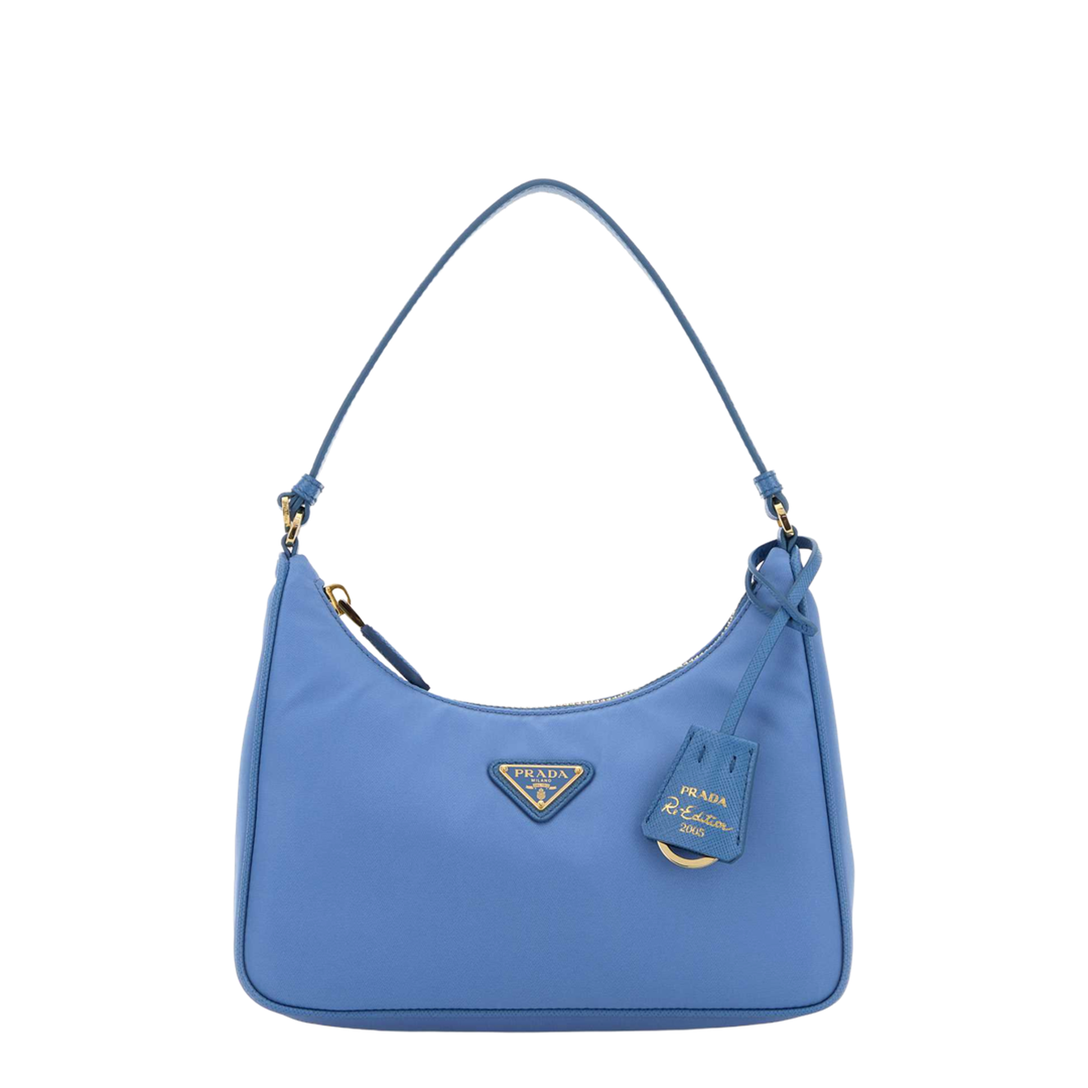 Light Blue Re-Nylon Re-Edition 2005 Shoulder Bag