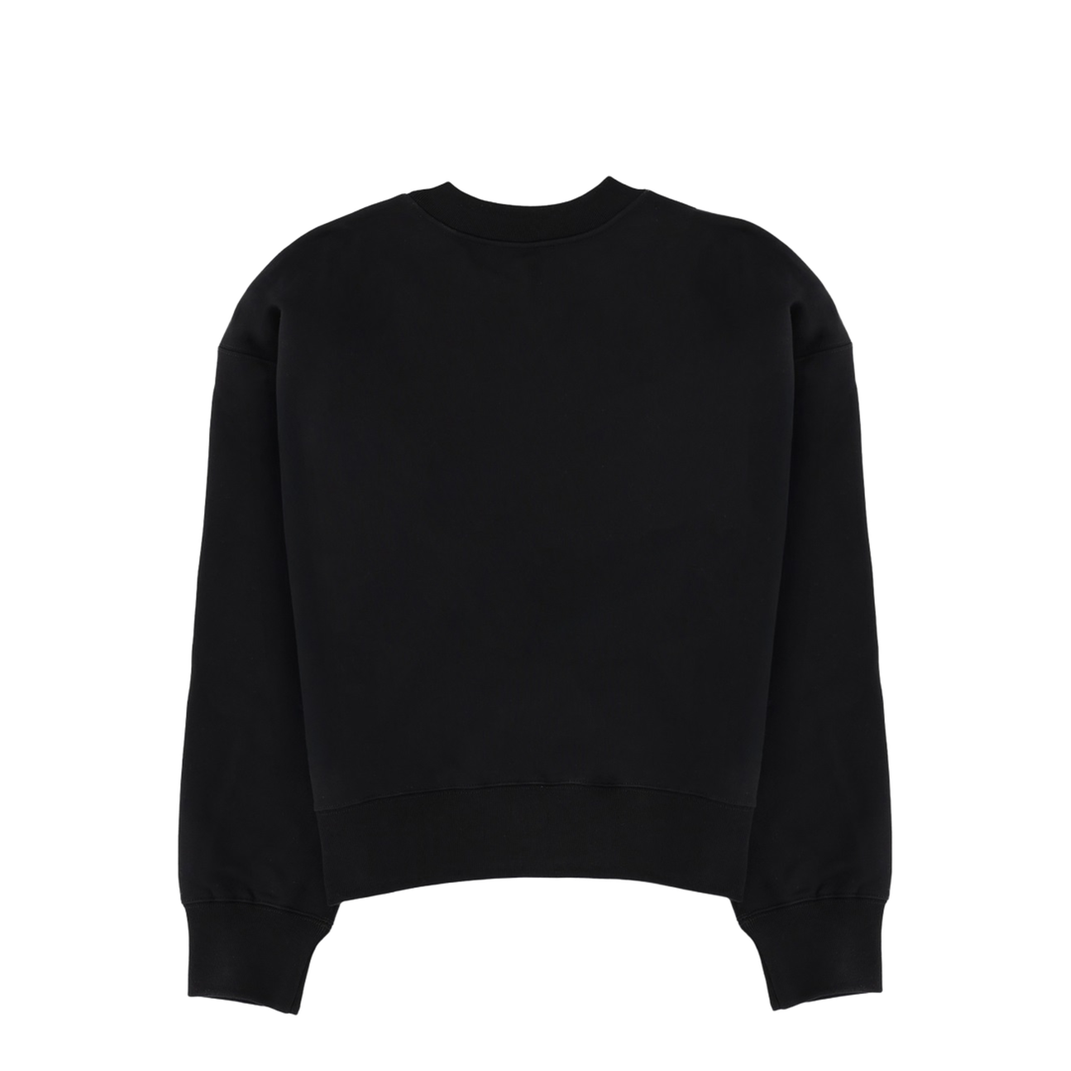 Long Sleeve Crew-Neck Boxy Sweater