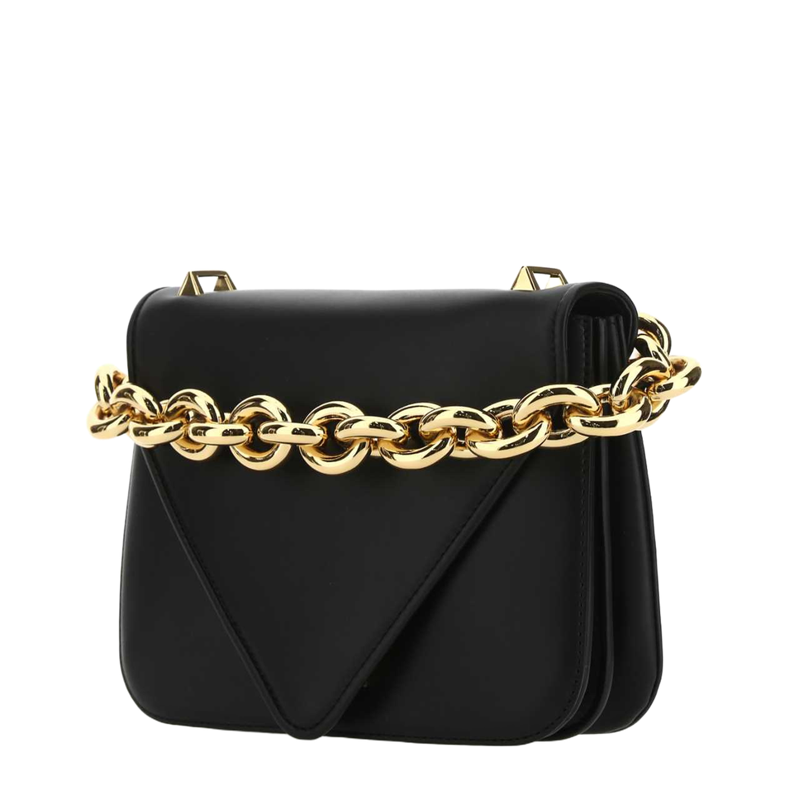 Mount Leather Shoulder Bags - Black