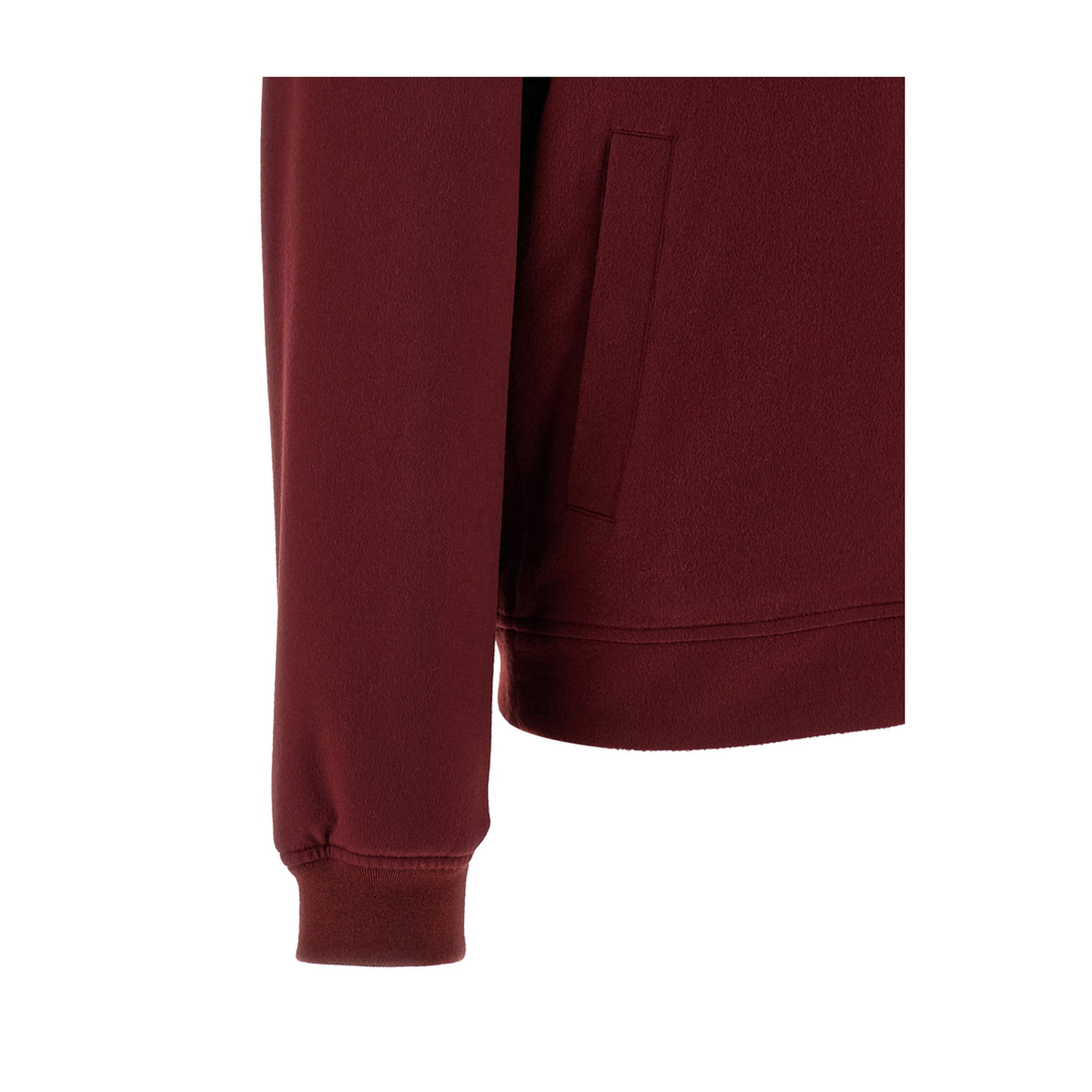 Cashmere Bomber Jacket Red