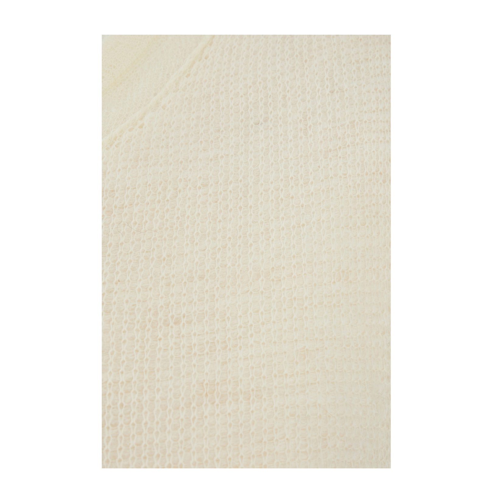 Ivory Wool Blend Dress