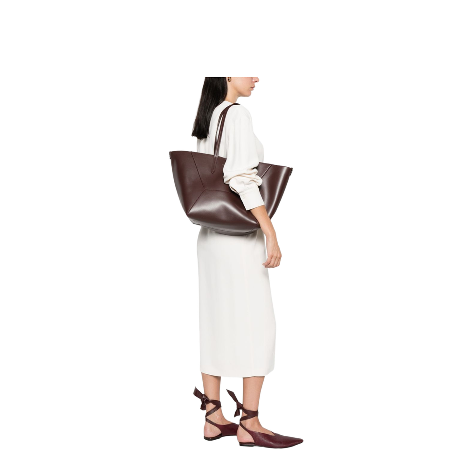 Double Handle Patterned Bag