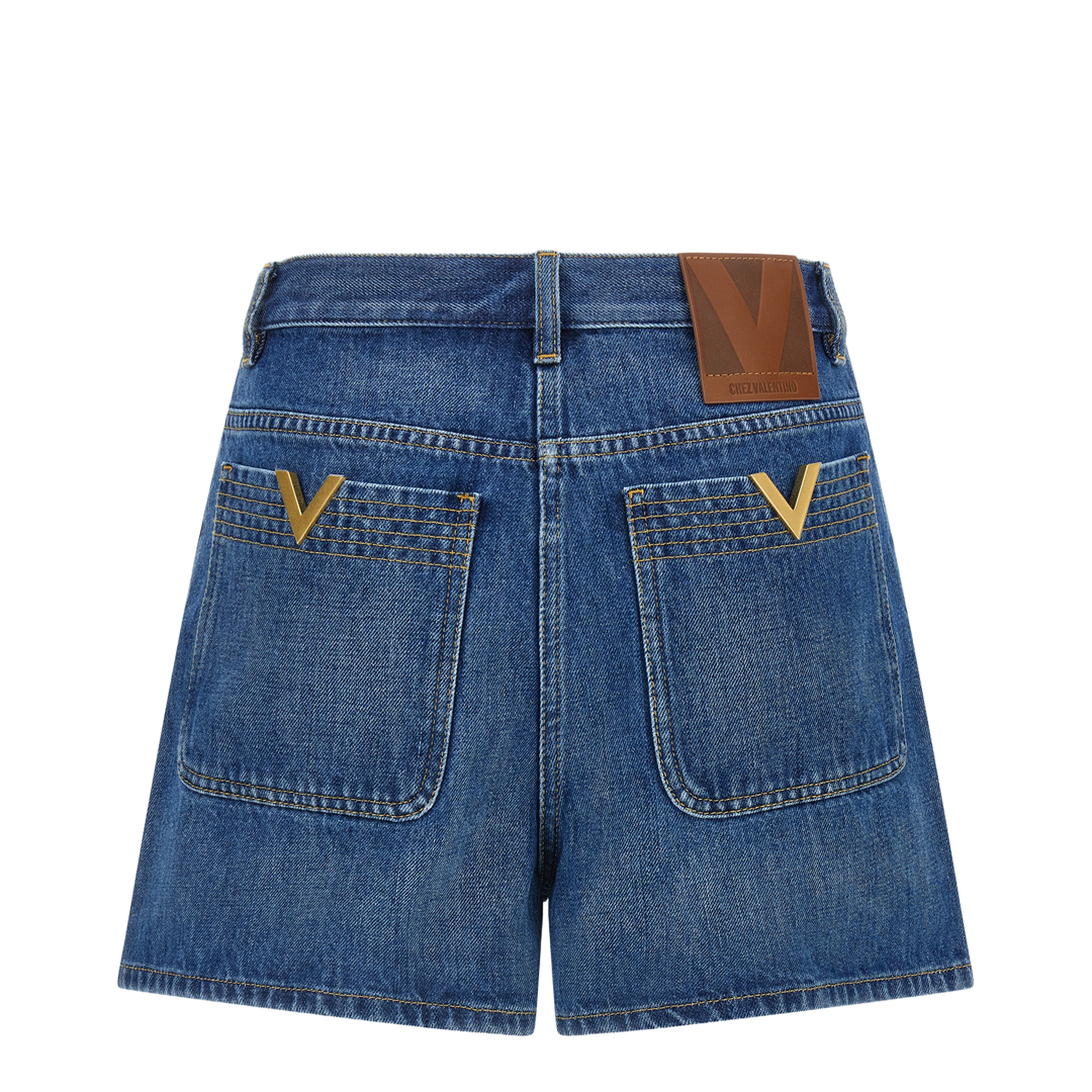 Vgold Shorts Bermuda And Short Blue