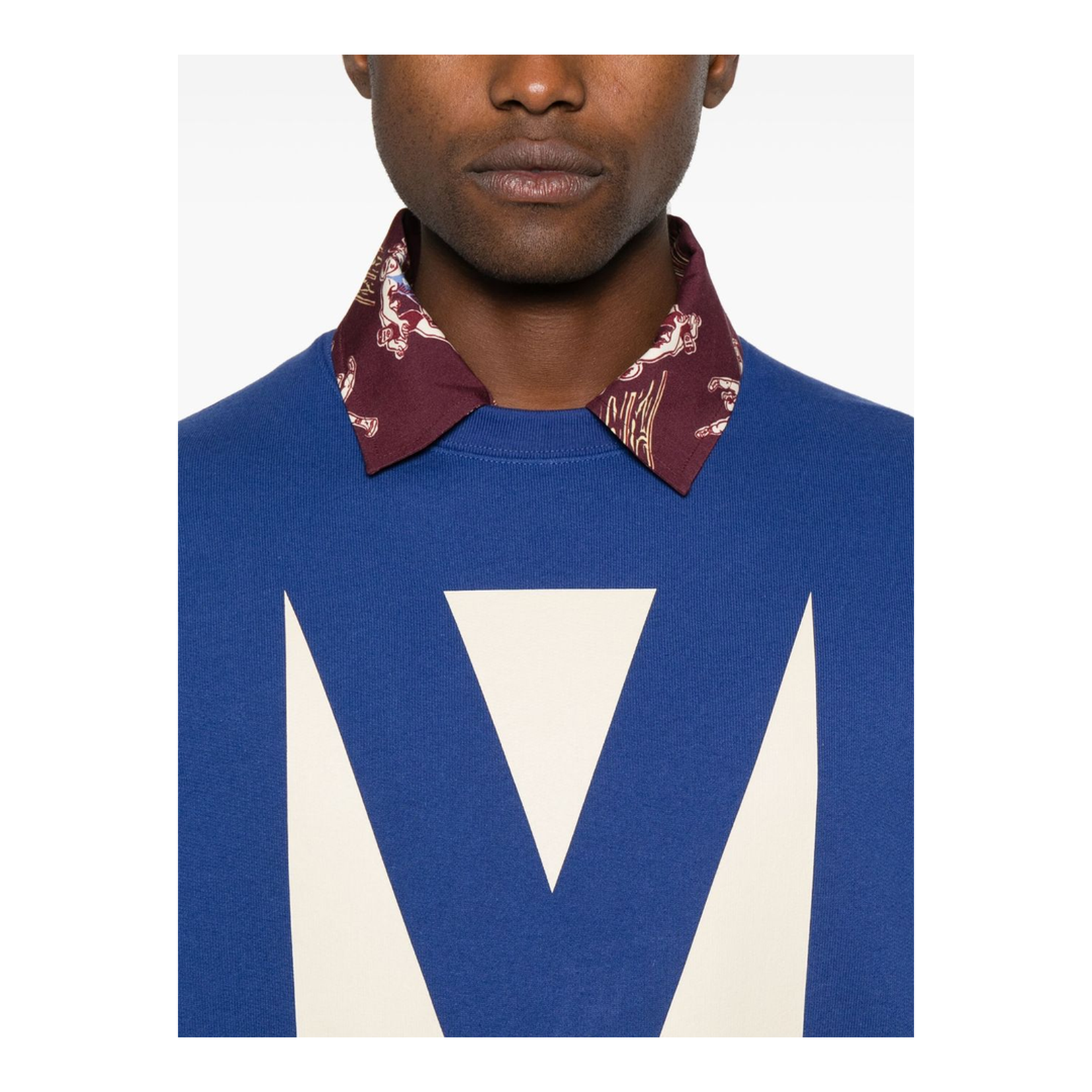 Valentino Chez Valentino Print Sweatshirt