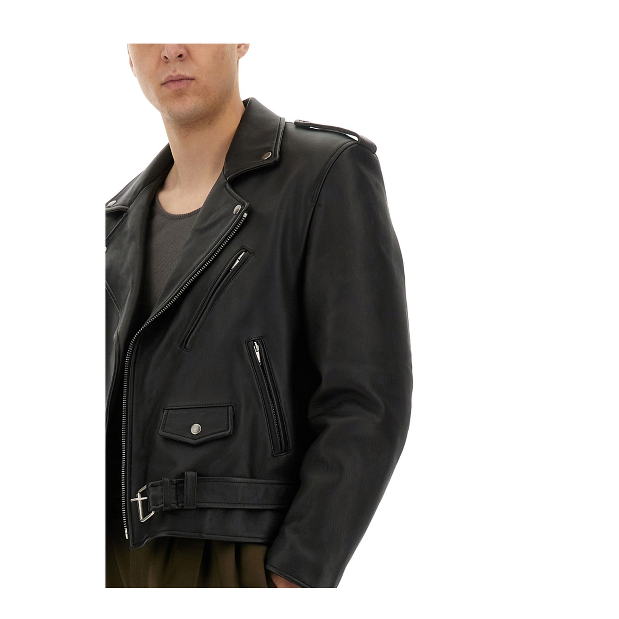 MAYFEYR - Saint Laurent - Leather Biker Jacket - 822089YCOQ21000