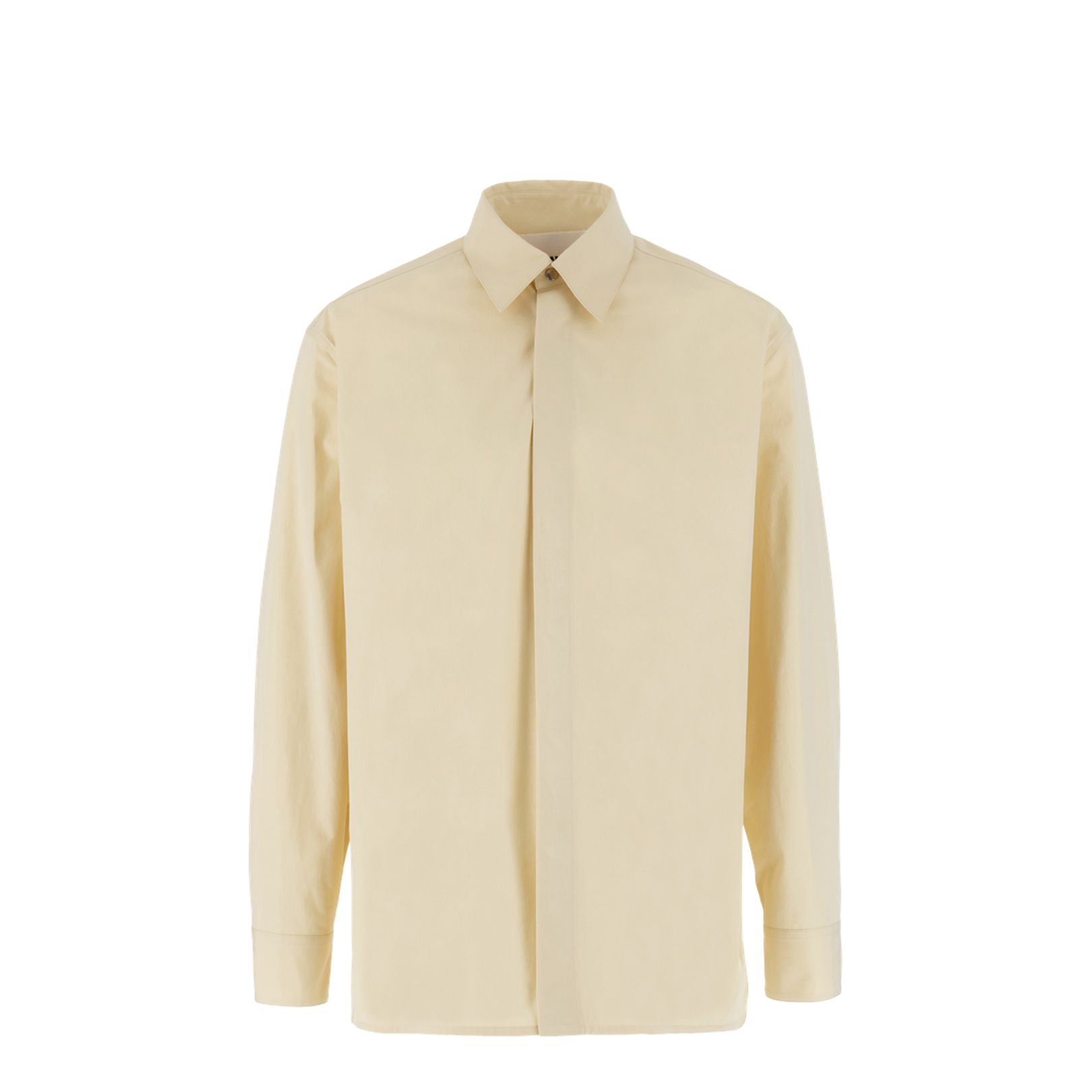 Cream Cotton Shirt