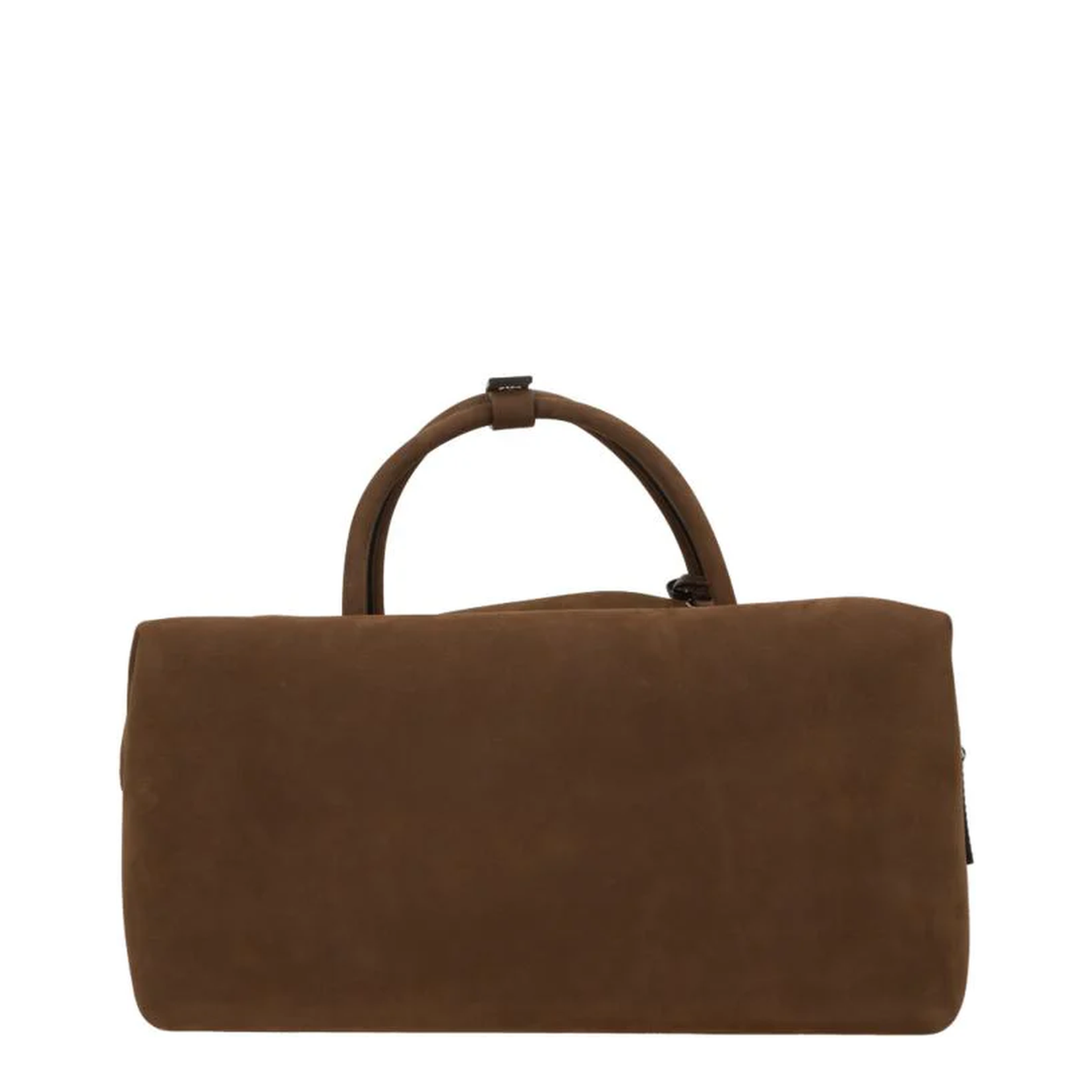 Holdall Large Bowler Bag in Nabuk Brown