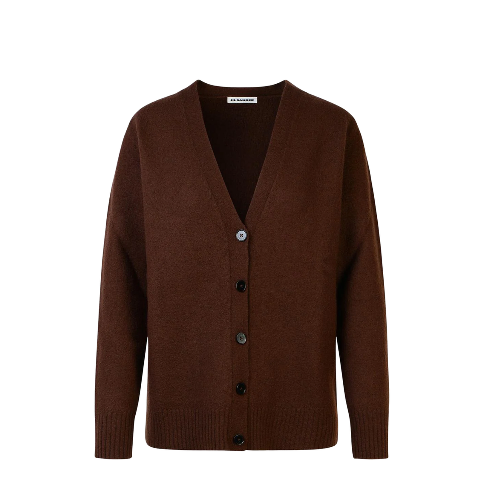 Brown Wool Cardigan