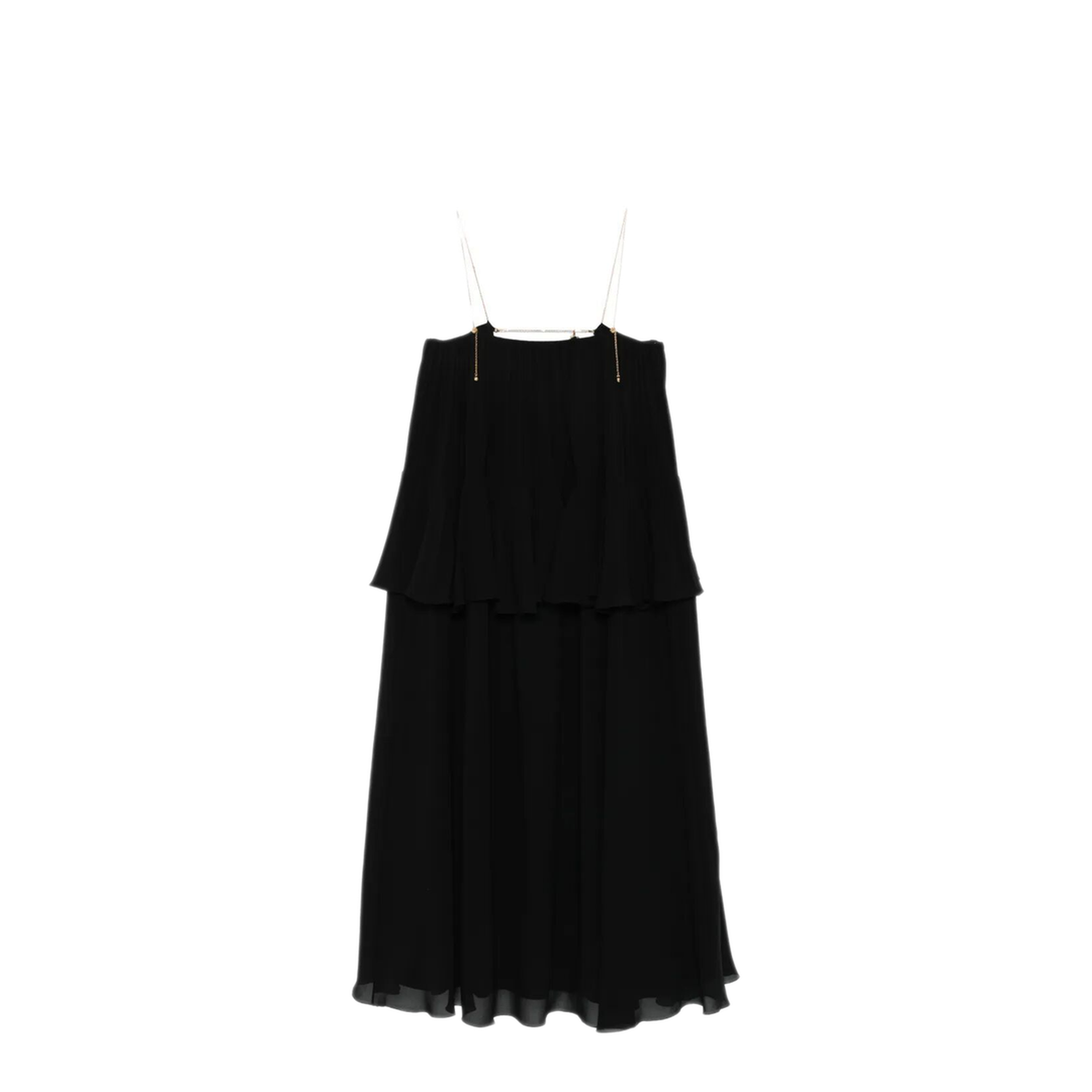 MAYFEYR - Chloè - Sleeveless Long Dress In Silk Georgette - CH26SRO03002001