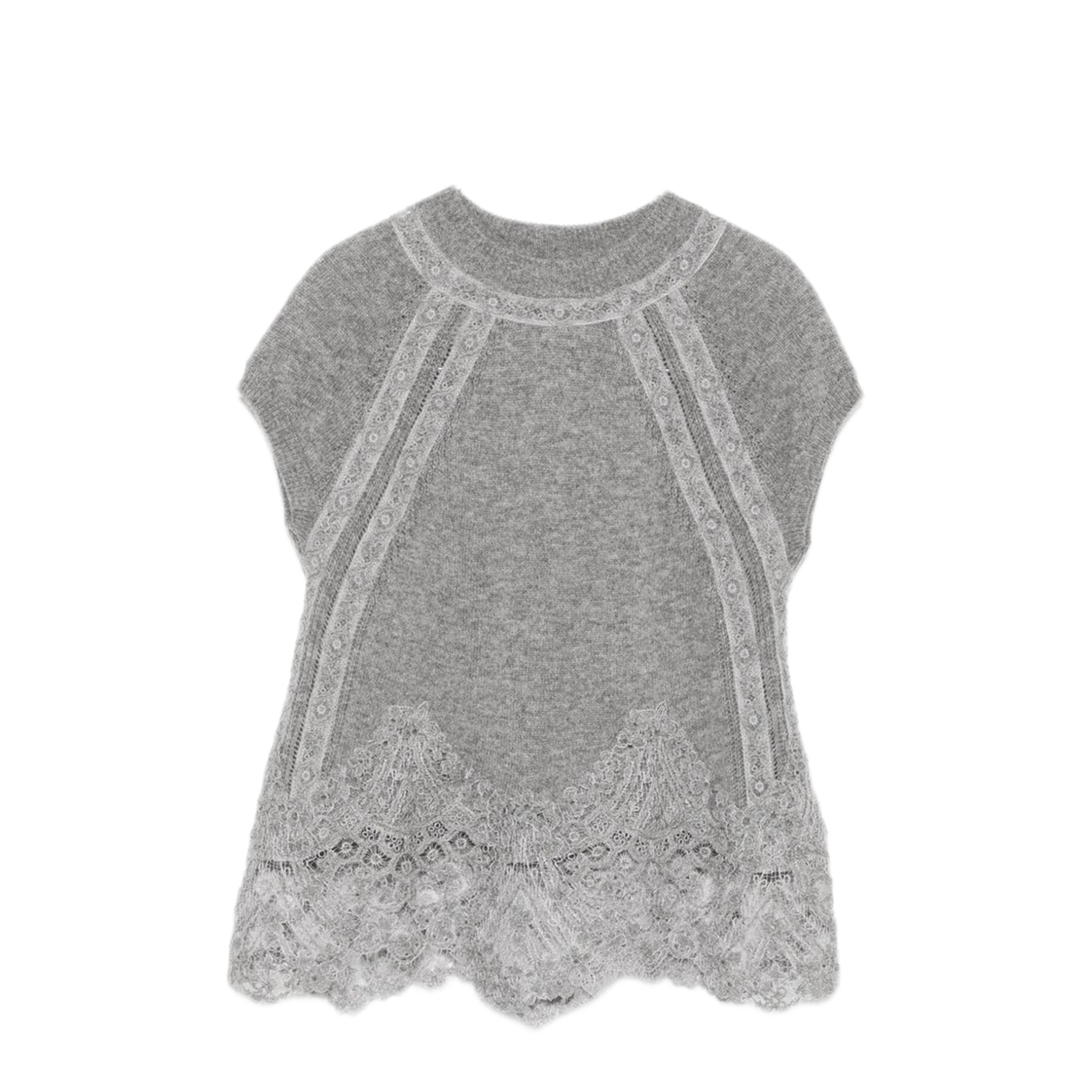 MAYFEYR - Ermanno Scervino - Top Grey - D495L307APTPYUN1704