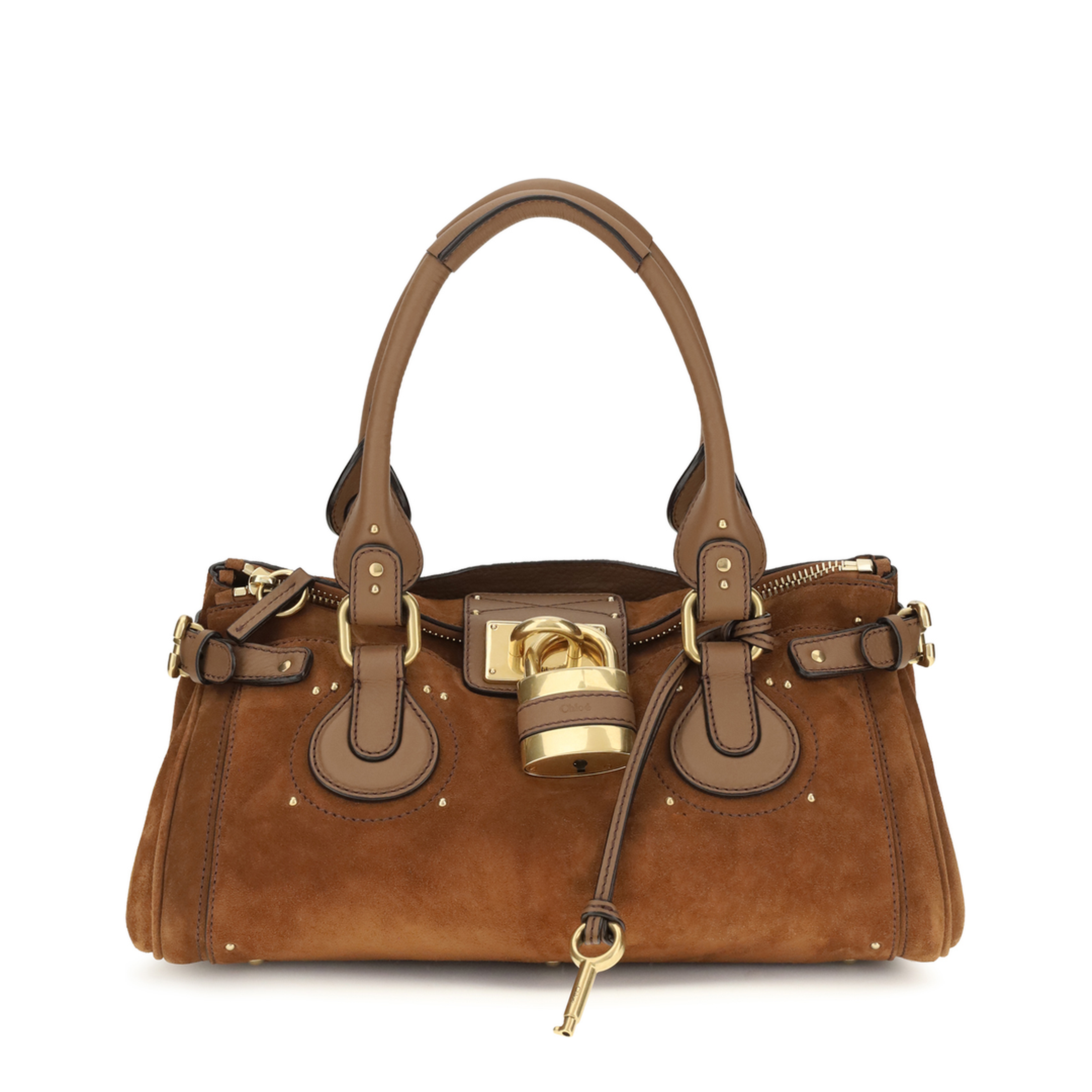 MAYFEYR - Chloè - Paddington Suede Handbag - CH26AS802S77