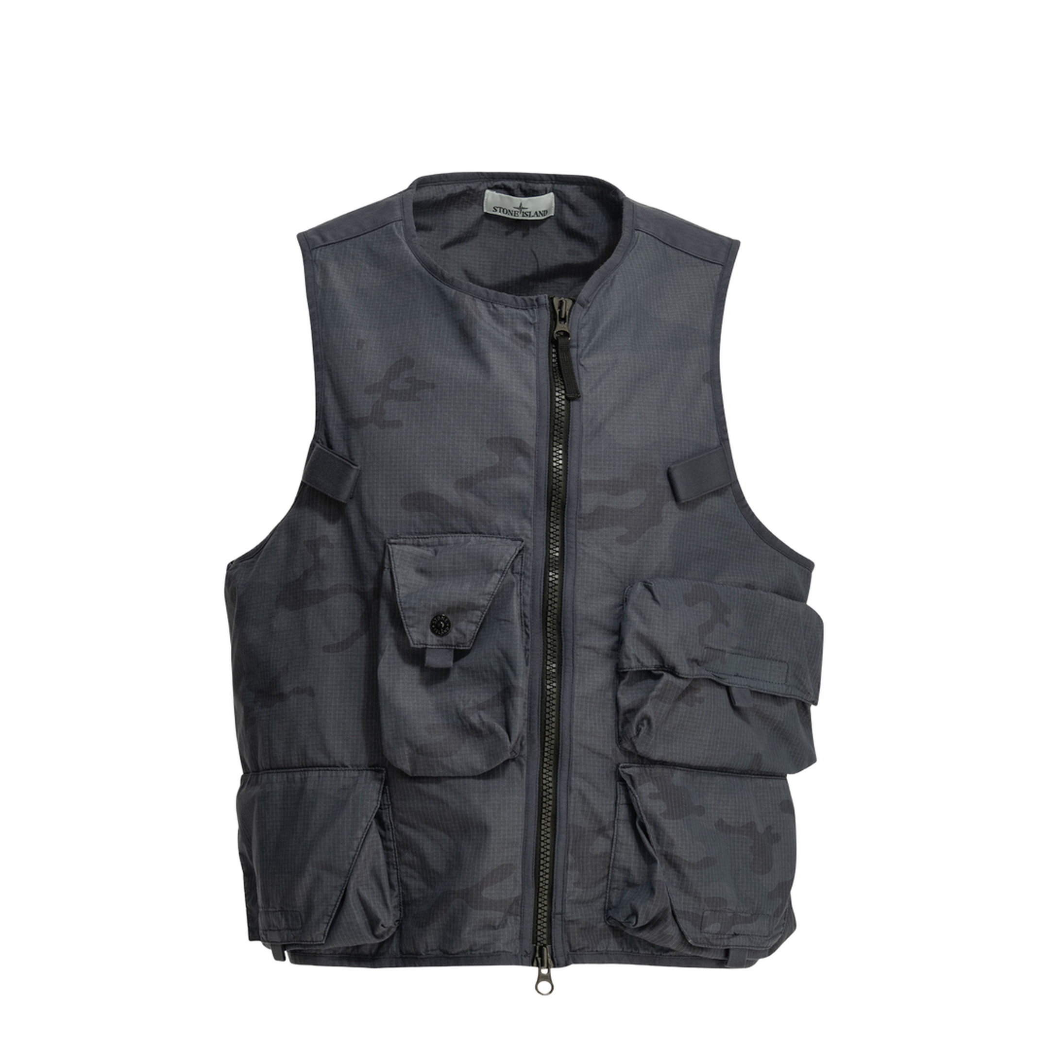 MAYFEYR - Stone Island - Camouflage Sleeveless Jacket - G100006S00E9V002D