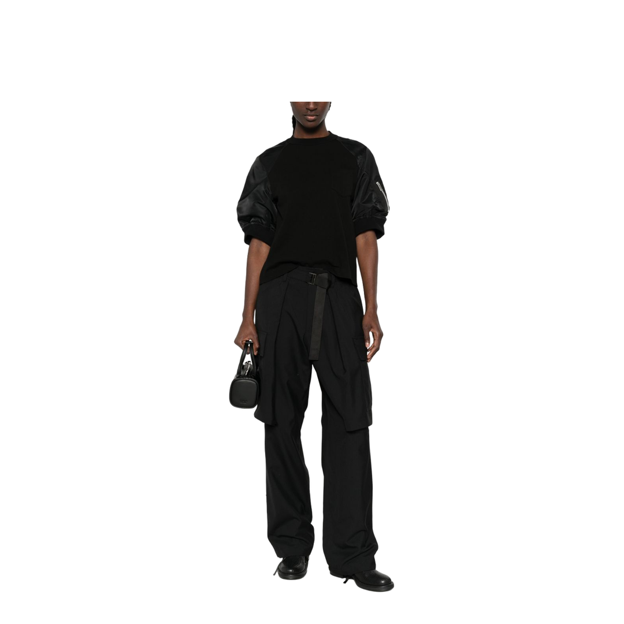 MAYFEYR - Sacai - T-Shirts And Polos Black - 26-08624001